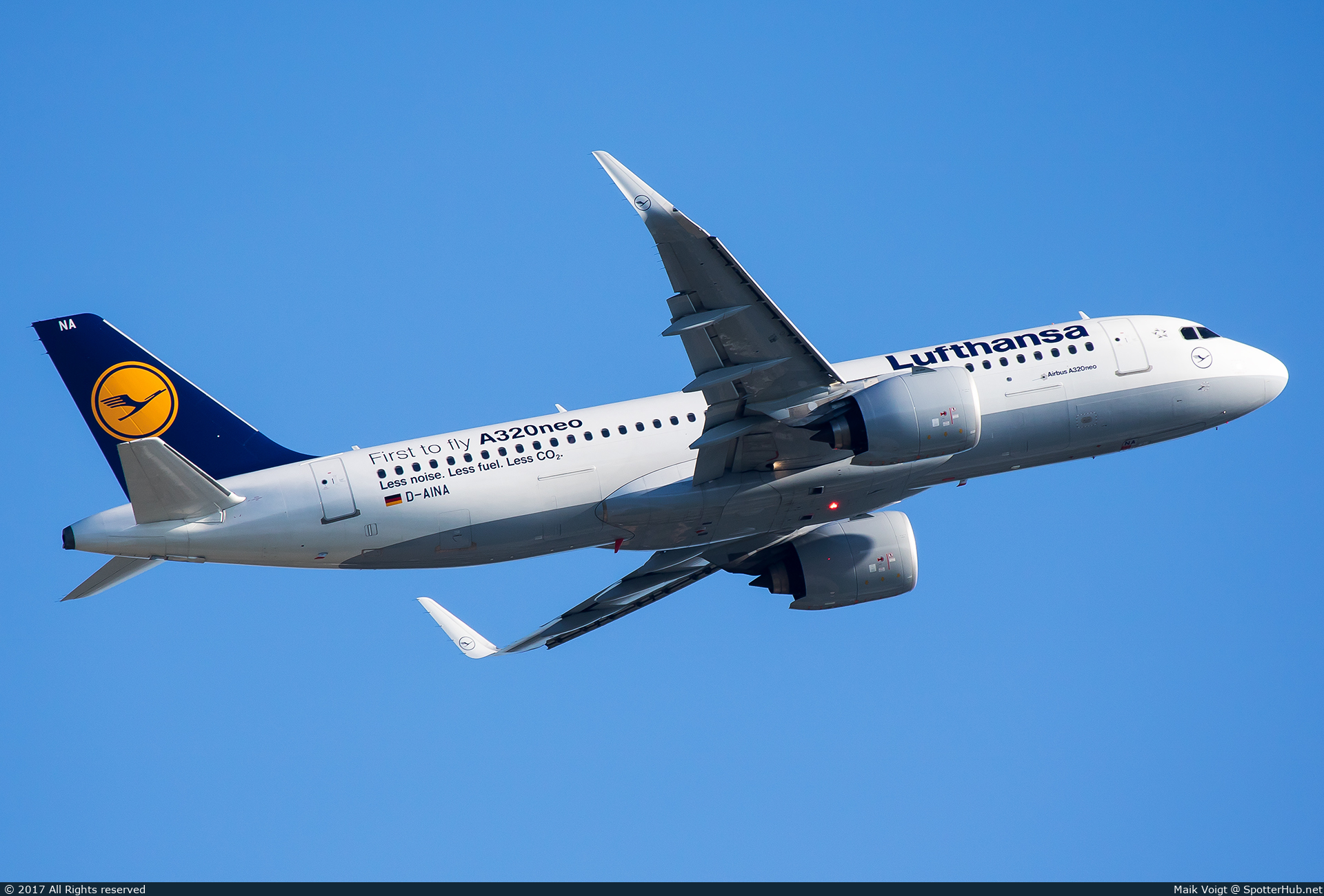 Photo of D-AINA - Airbus A320-271N operated by Lufthansa