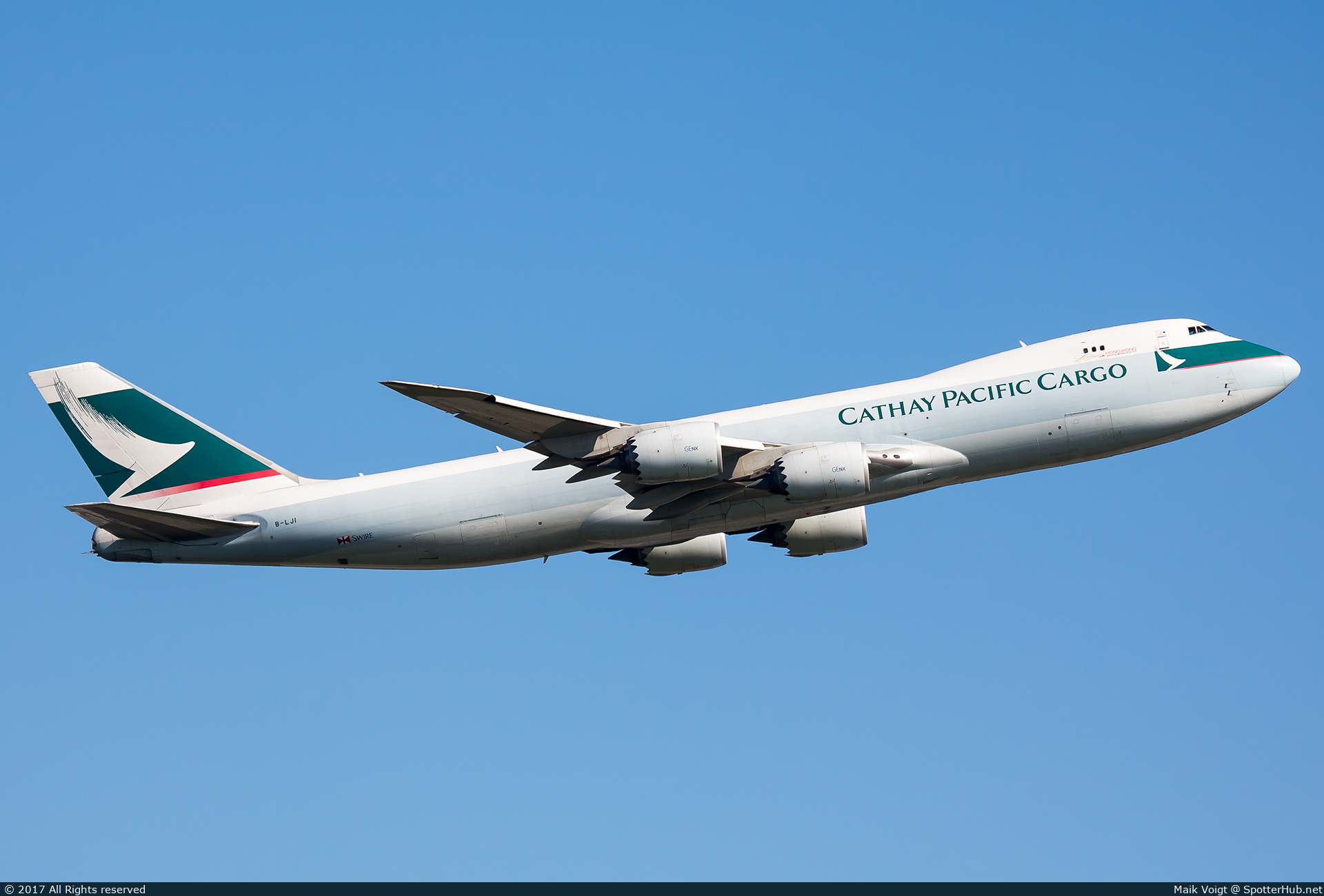 Photo of B-LJI - Boeing 747-867F operated by Cathay Pacific Cargo