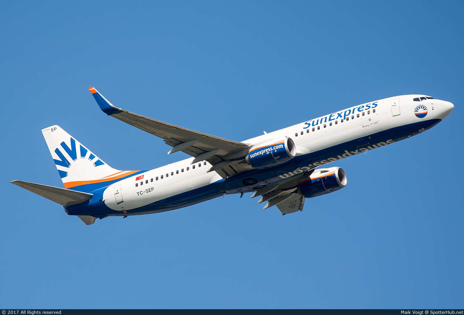 Photo of TC-SEP - Boeing 737-8HC operated by SunExpress