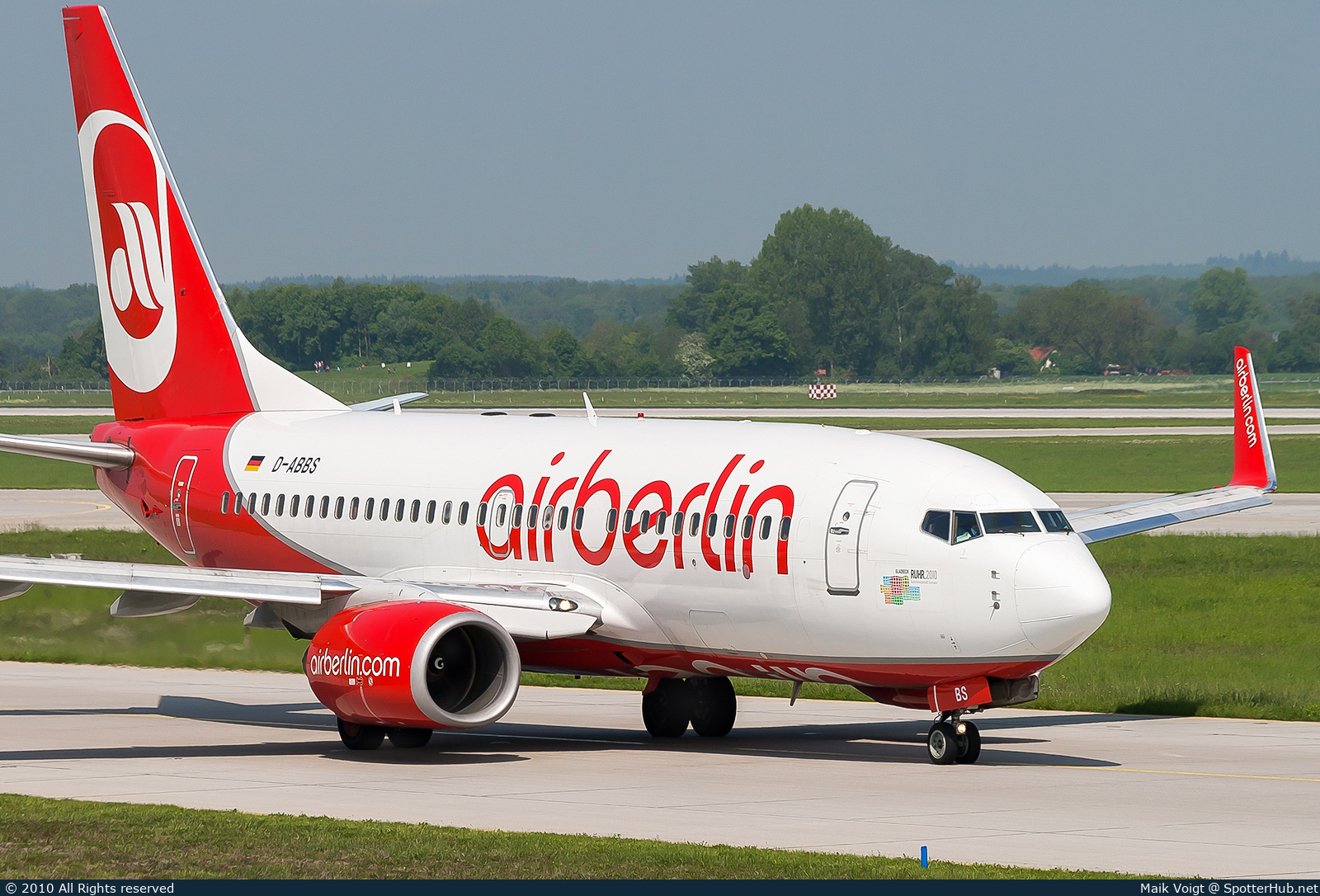 Photo of D-ABBS - Boeing 737-76N operated by Air Berlin