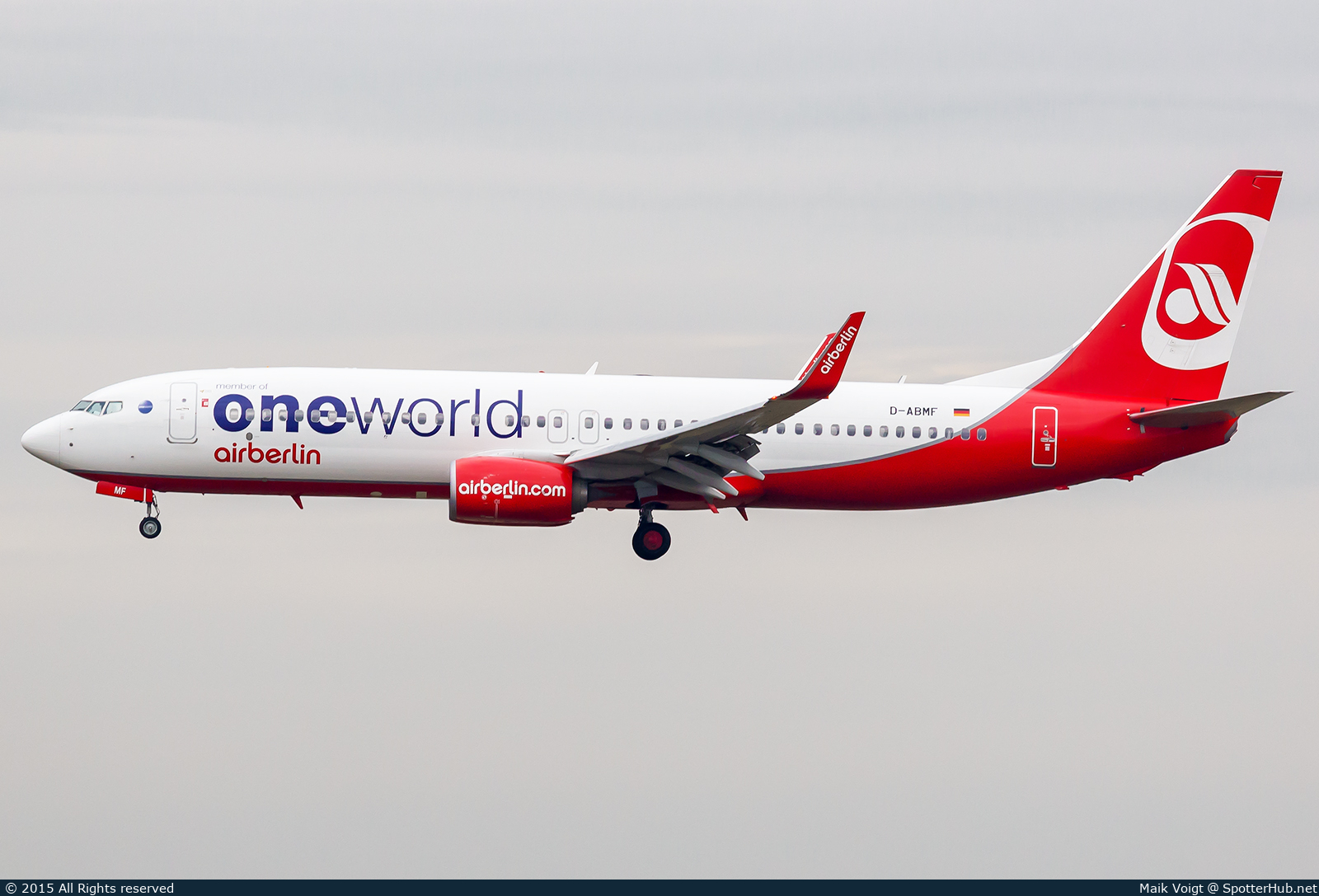 Photo of D-ABMF - Boeing 737-86J operated by Air Berlin