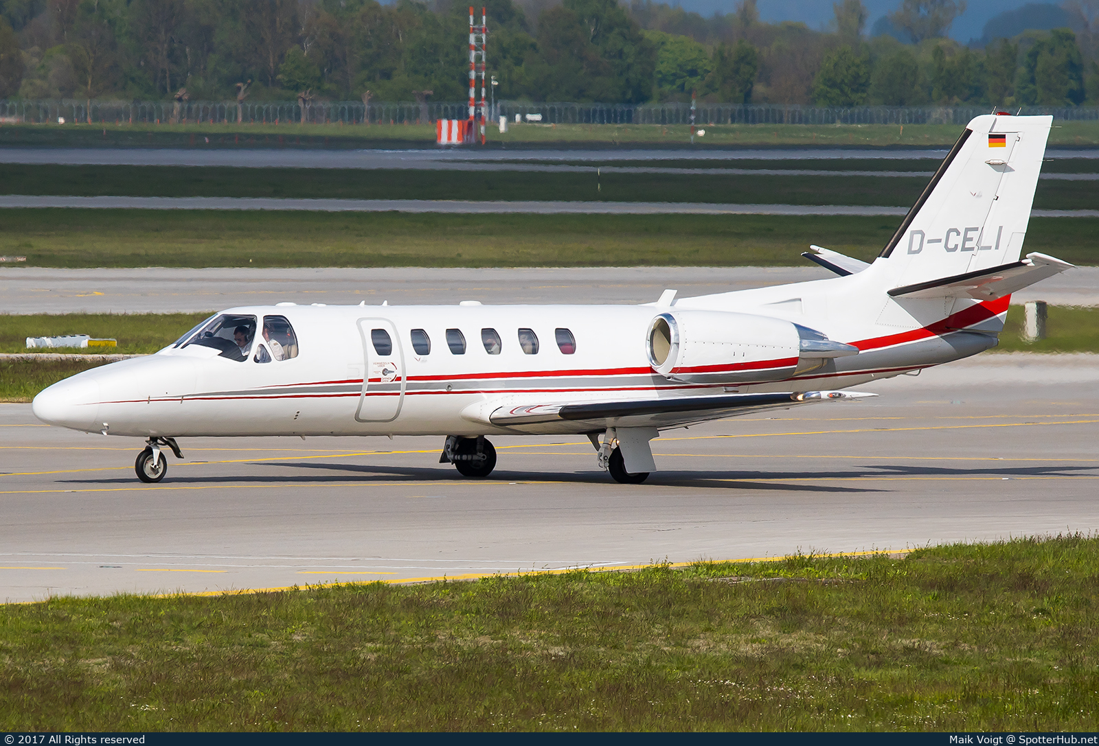 Photo of D-CELI - Cessna 550B Citation Bravo operated by Euro Link