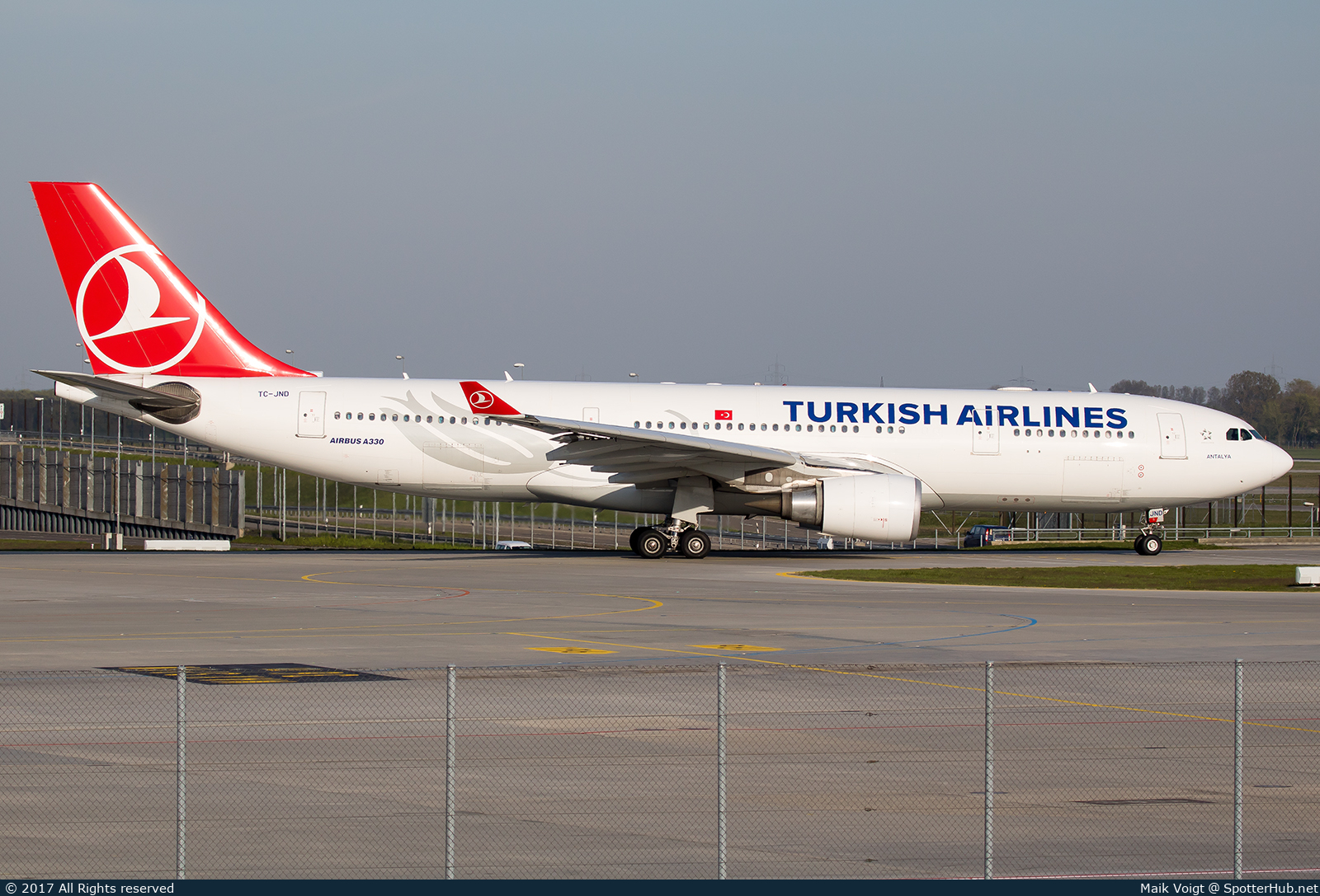Photo of TC-JND - Airbus A330-203 operated by Turkish Airlines
