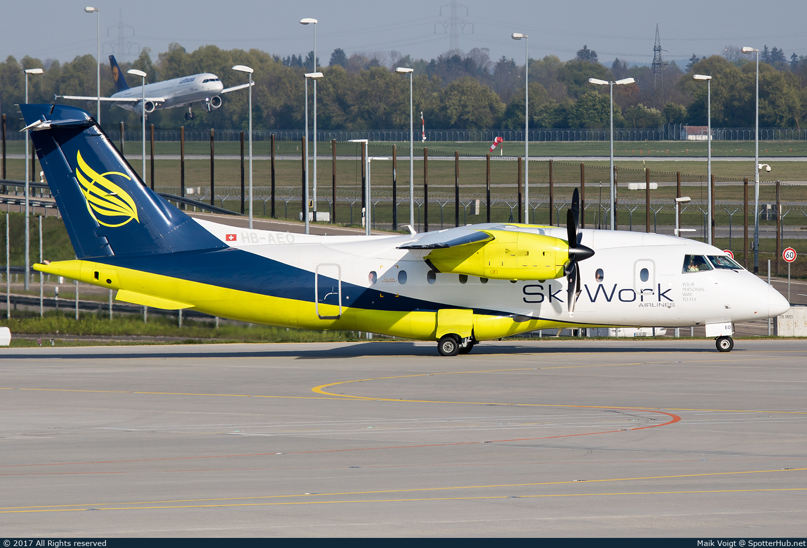 Photo of HB-AEO - Dornier 328-110 operated by SkyWork Airlines