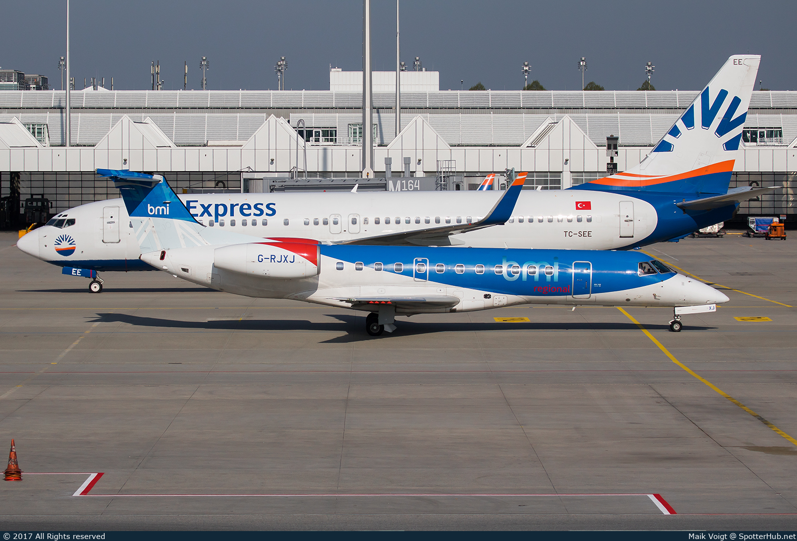 Photo of G-RJXJ - Embraer ERJ-135ER operated by bmi Regional