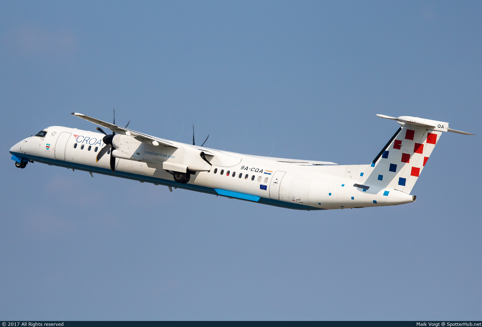 Photo of 9A-CQA - Bombardier DHC-8-402 Dash 8 Q400 operated by Croatia Airlines