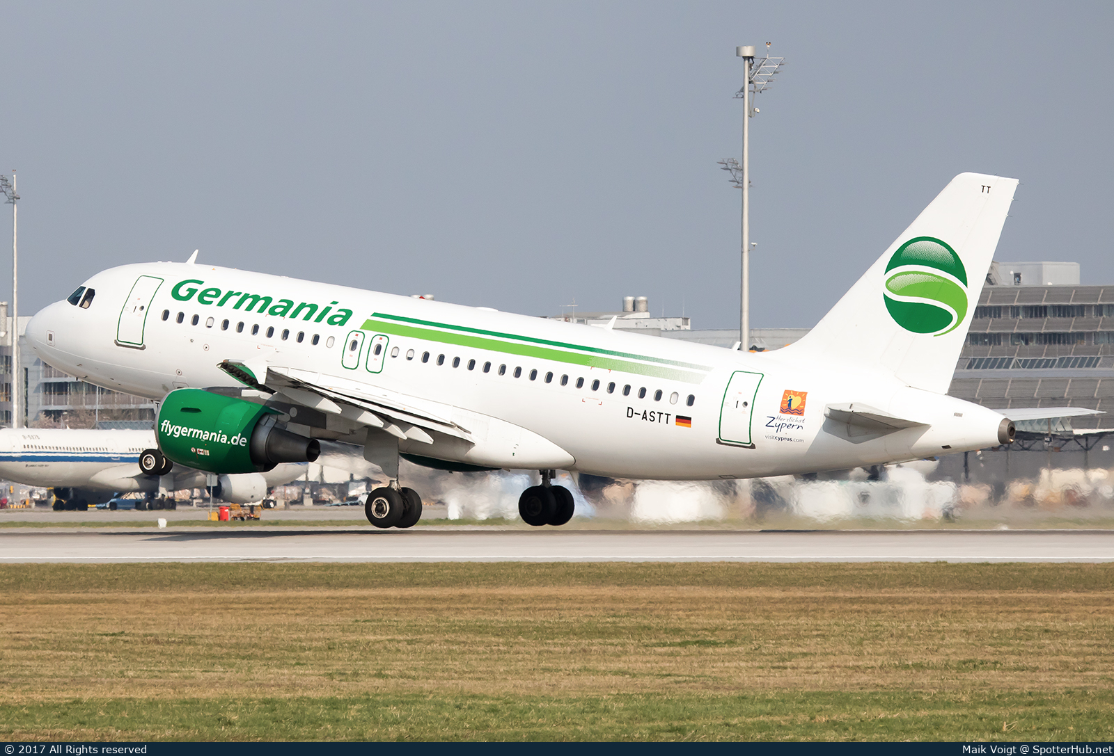 Photo of D-ASTT - Airbus A319-112 operated by Germania