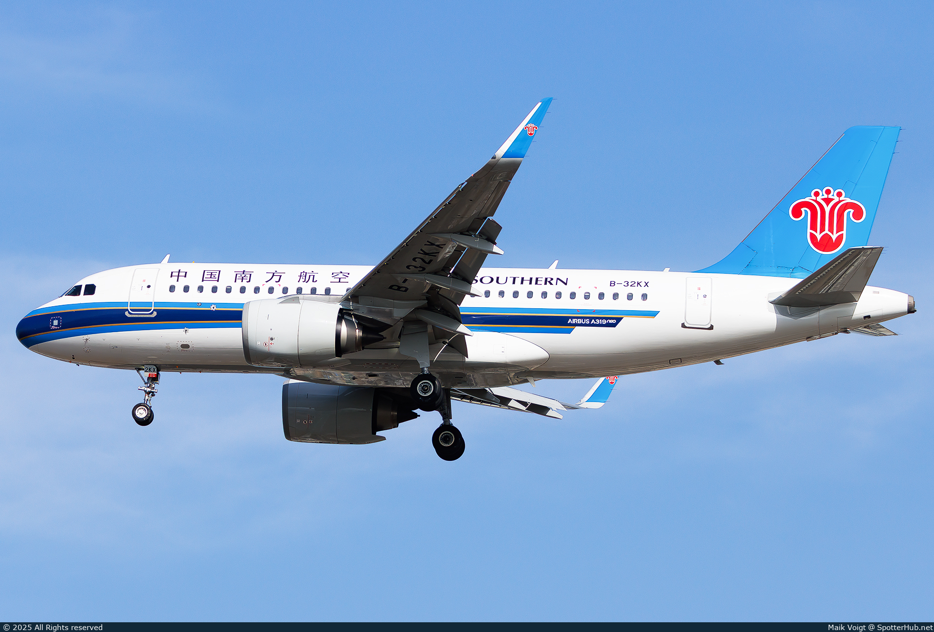 Photo of B-32KX - Airbus A319-153N operated by China Southern Airlines