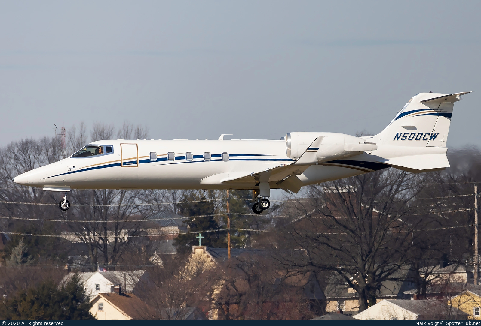 Photo of N500CW - Bombardier Learjet 60 operated by Private