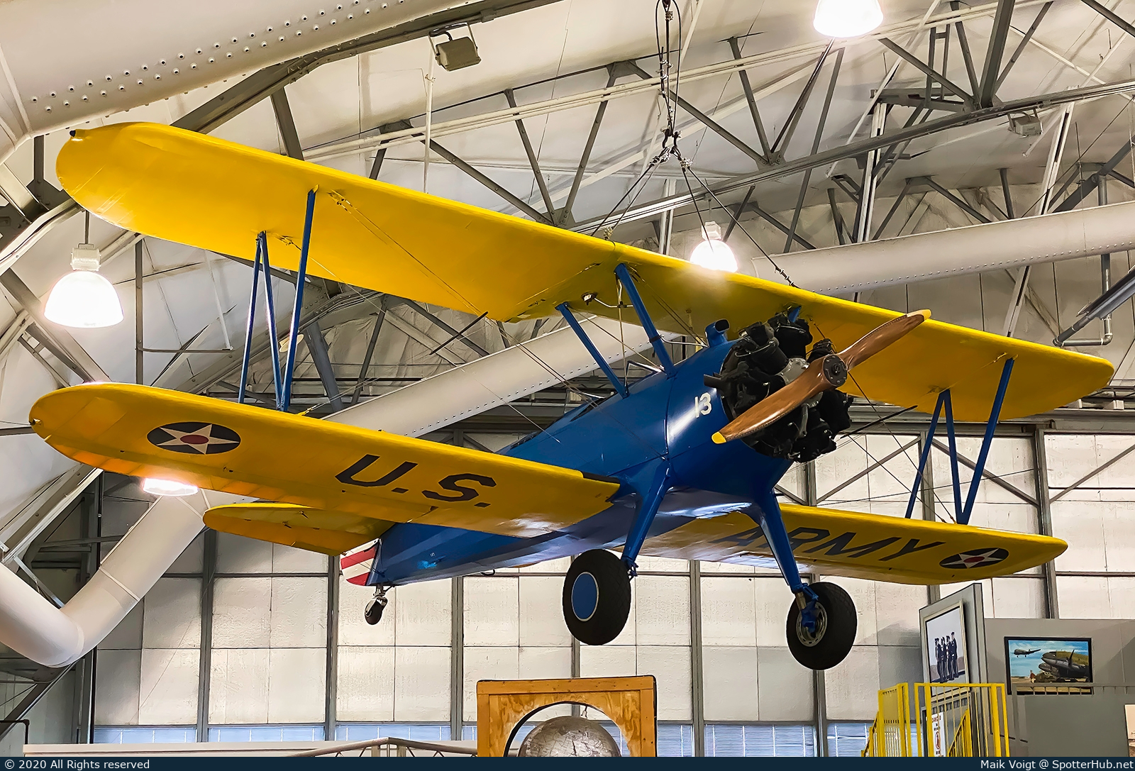 Photo of 121741 - Boeing PT-17 Kaydet operated by US Army Air Force
