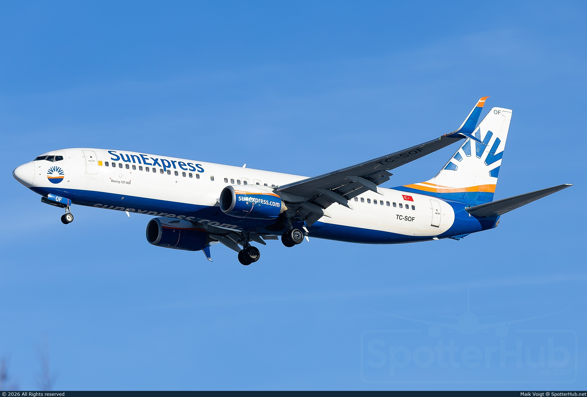 Photo of TC-SOF - Boeing 737-8HC operated by SunExpress