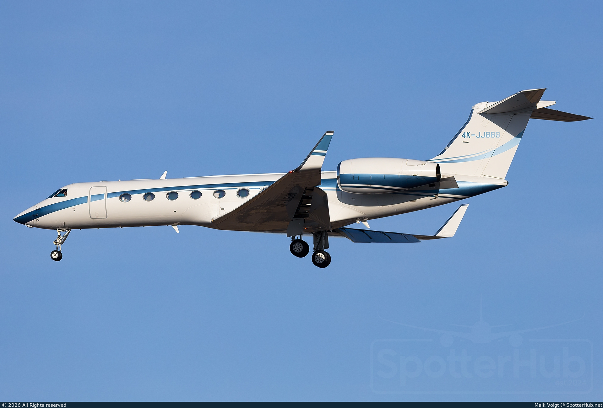 Photo of 4K-JJ888 - Gulfstream GV-SP (G550) operated by ASG Business Aviation