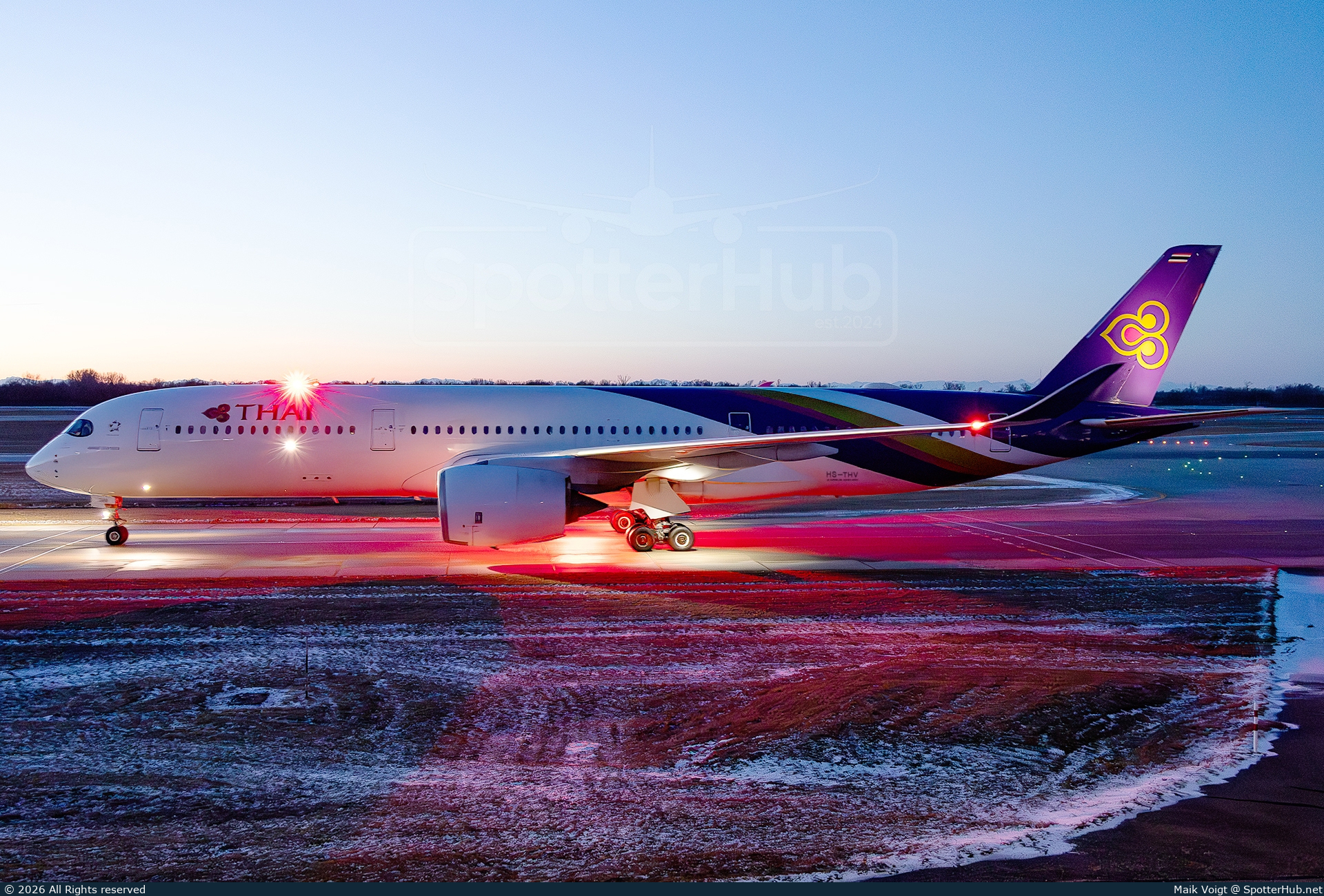Photo of HS-THV - Airbus A350-941 operated by Thai Airways International