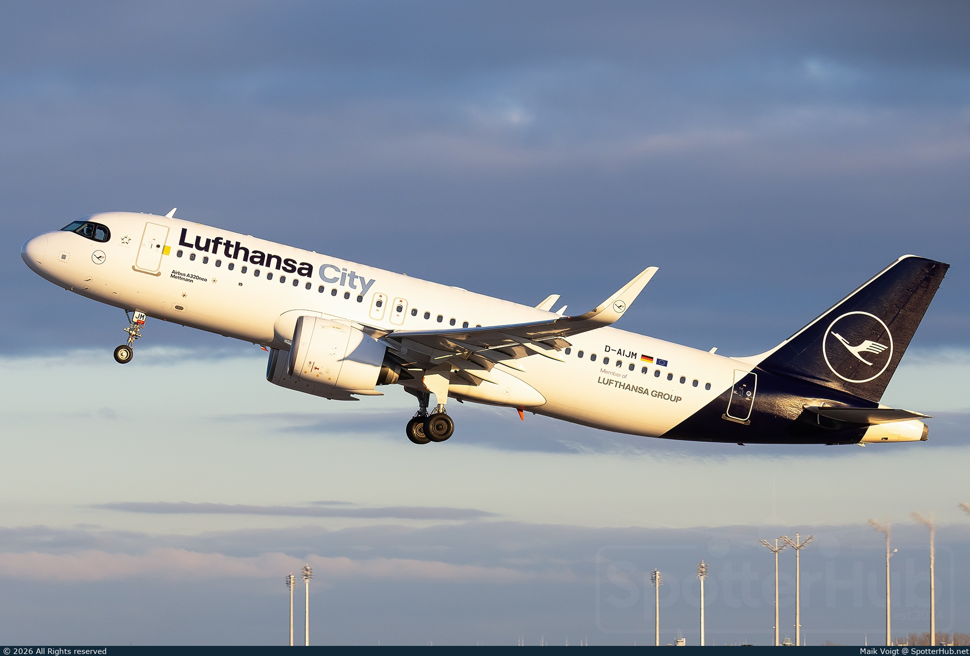 Photo of D-AIJM - Airbus A320-271N operated by Lufthansa City Airlines
