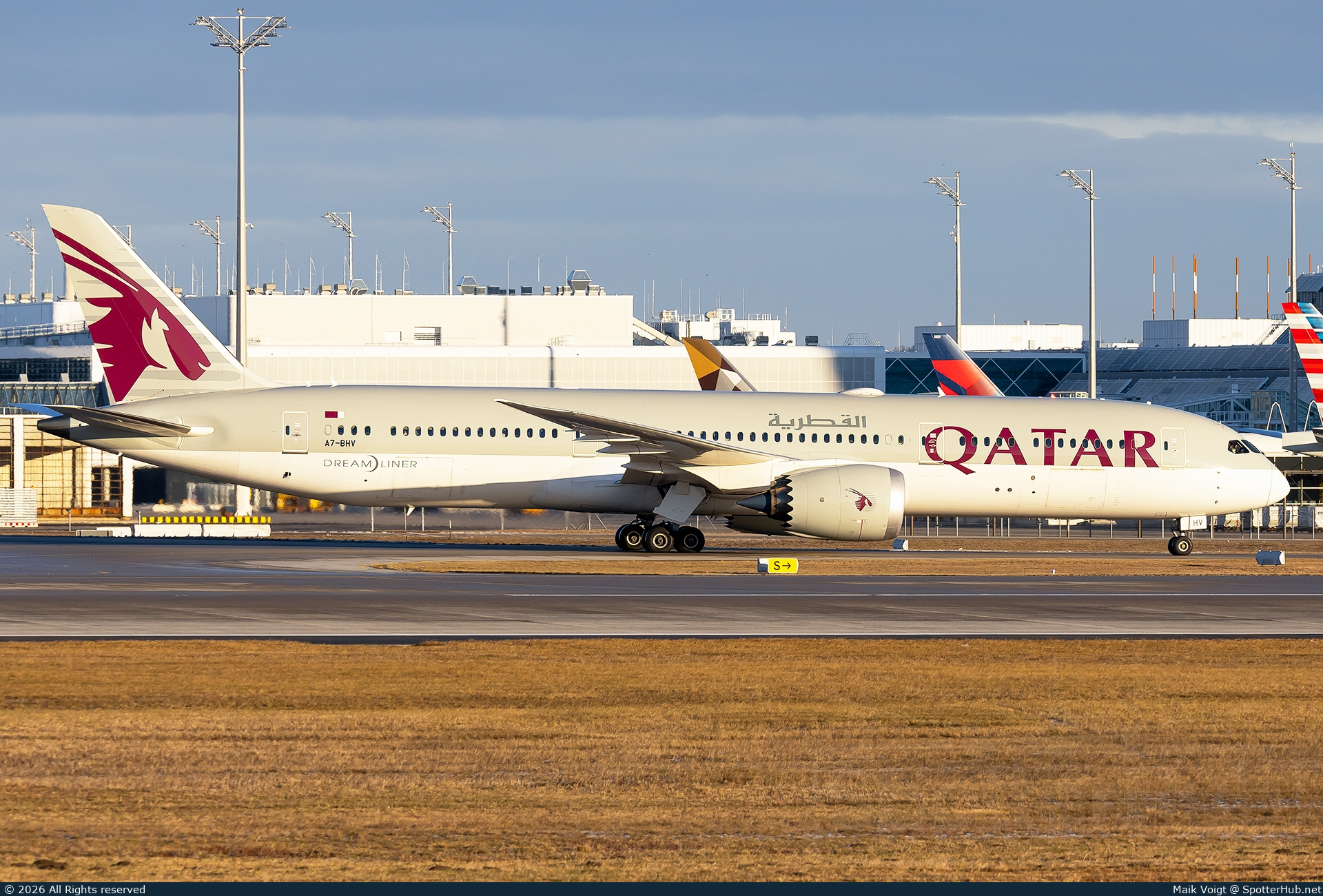 Photo of A7-BHV - Boeing 787-9 Dreamliner operated by Qatar Airways