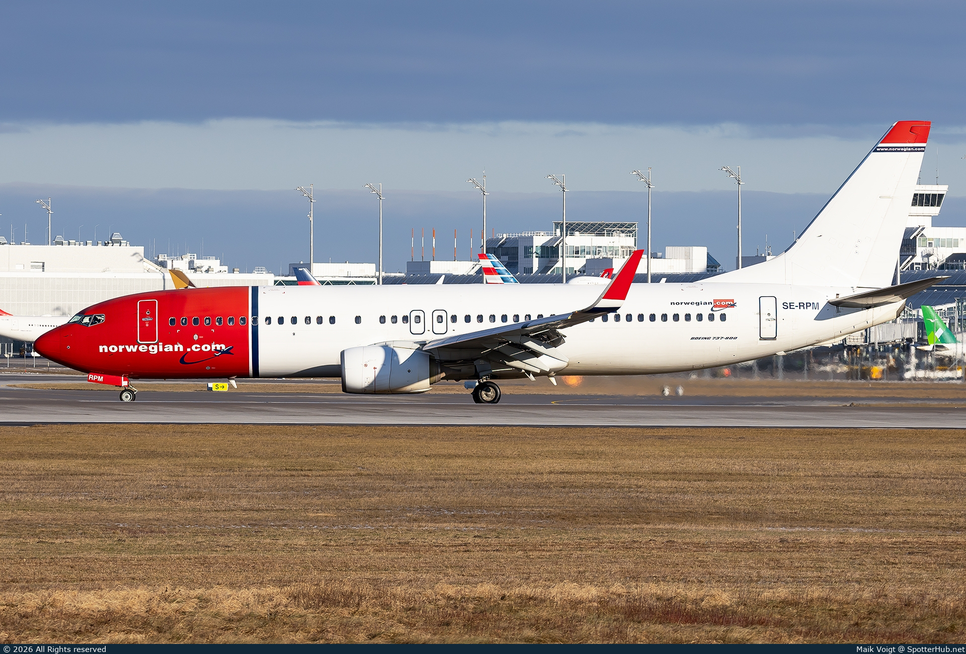Photo of SE-RPM - Boeing 737-8JP operated by Norwegian Air Sweden