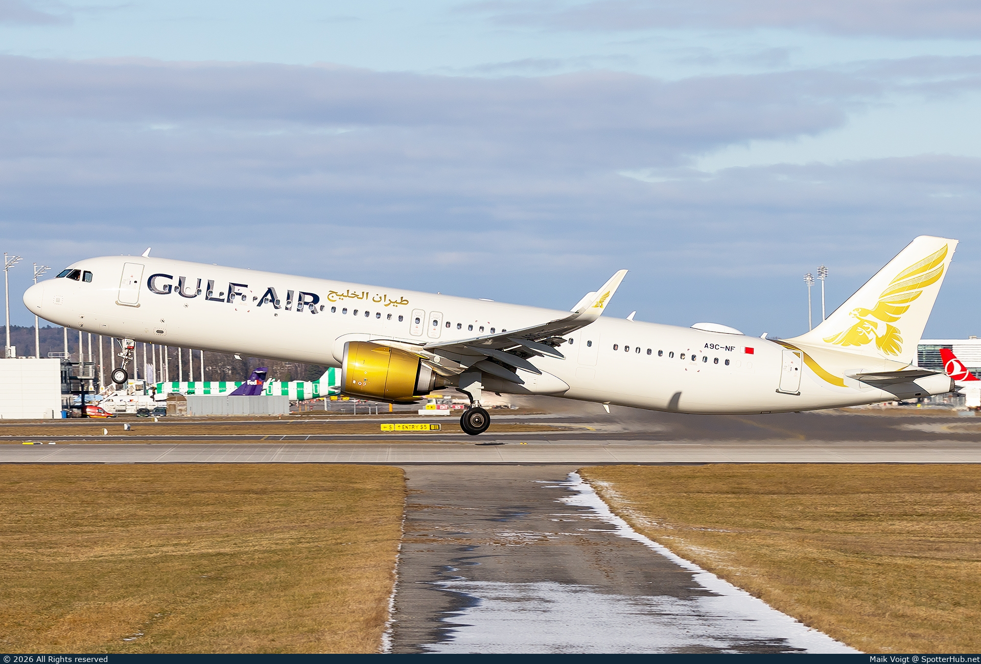 Photo of A9C-NF - Airbus A321-253NX operated by Gulf Air