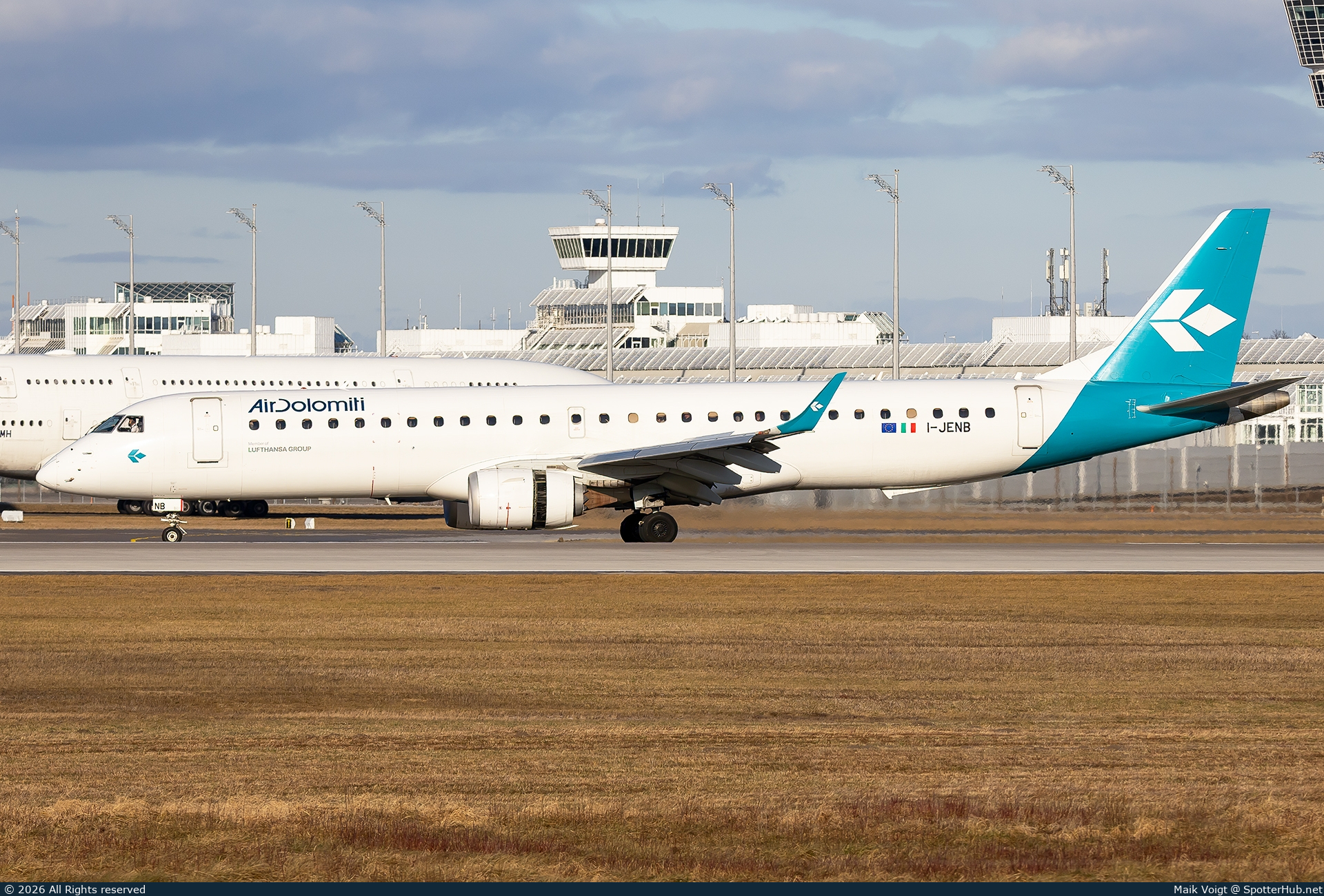 Photo of I-JENB - Embraer ERJ-195LR operated by Air Dolomiti