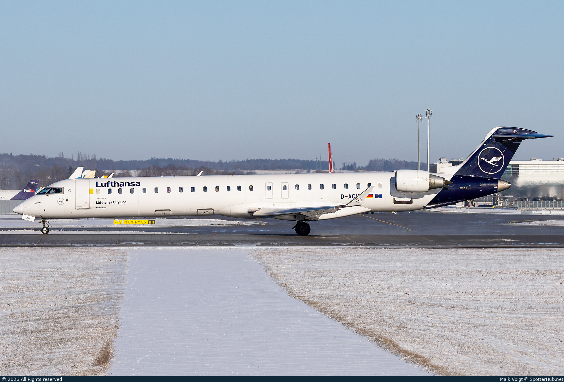 Photo of D-ACNP - Bombardier CRJ-900LR operated by Lufthansa CityLine