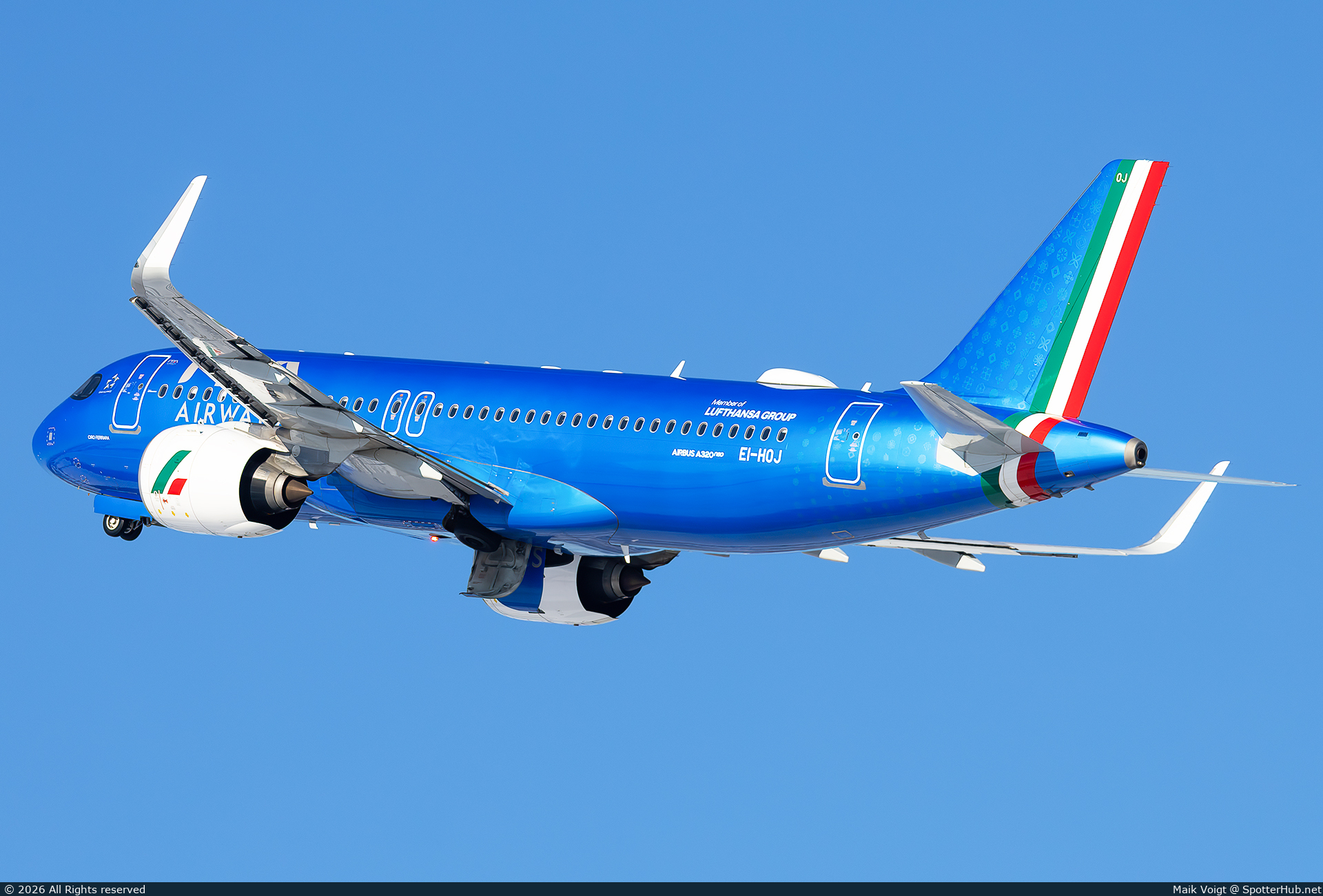 Photo of EI-HOJ - Airbus A320-272N operated by ITA Airways