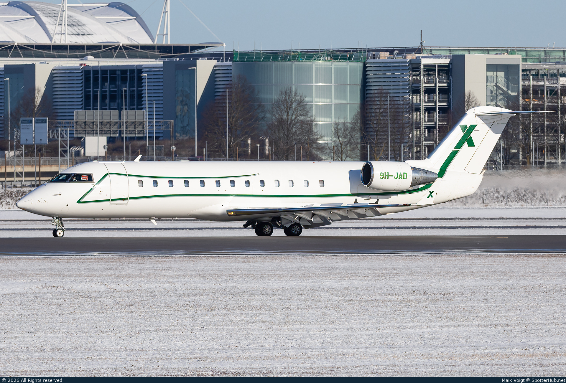 Photo of 9H-JAD - Bombardier Challenger 850 operated by AirX Charter
