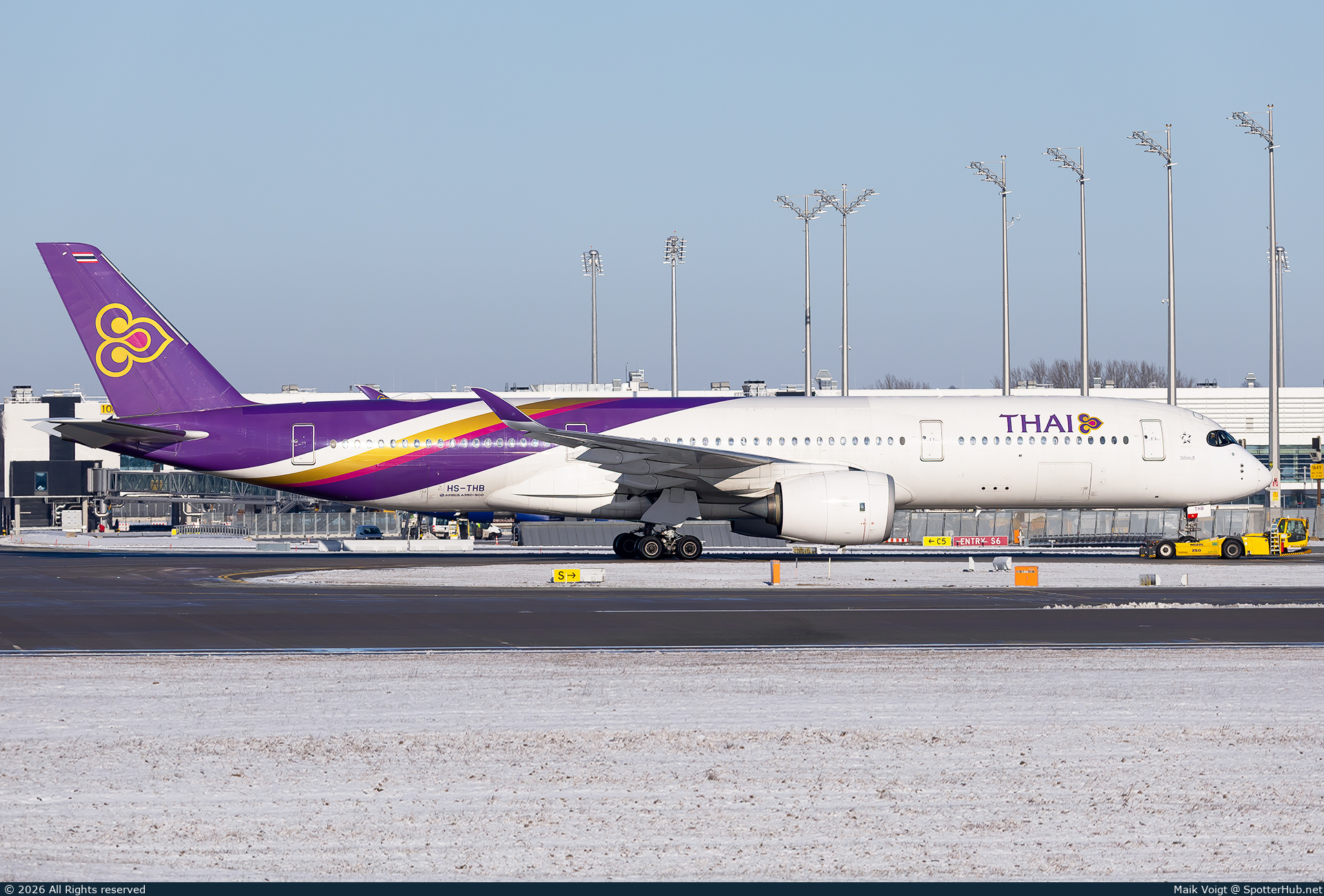 Photo of HS-THB - Airbus A350-941 operated by Thai Airways International