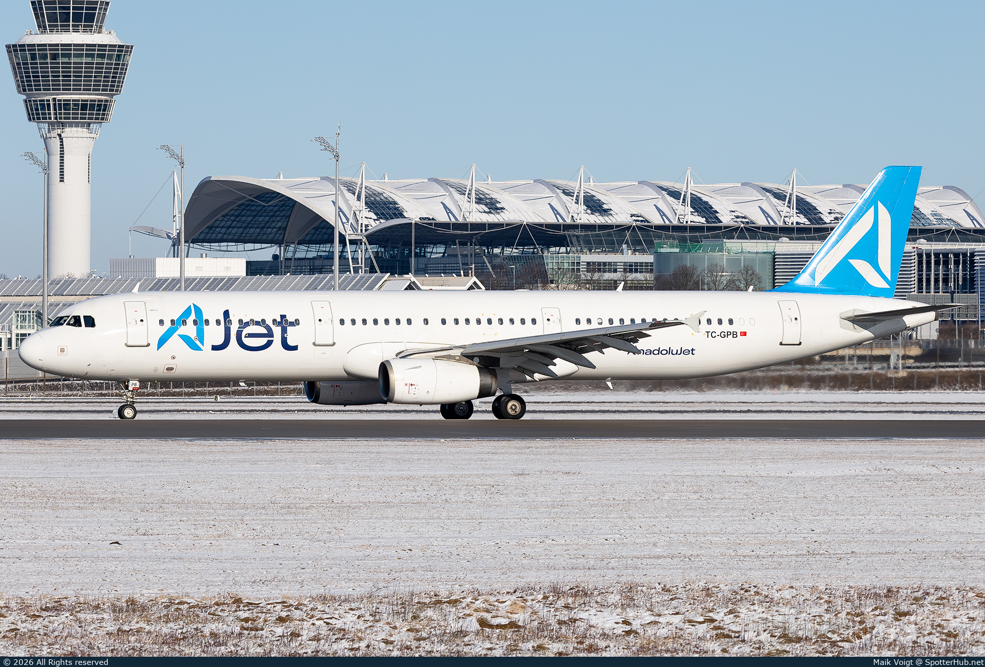 Photo of TC-GPB - Airbus A321-231 operated by AJet (opb BBN Airlines)