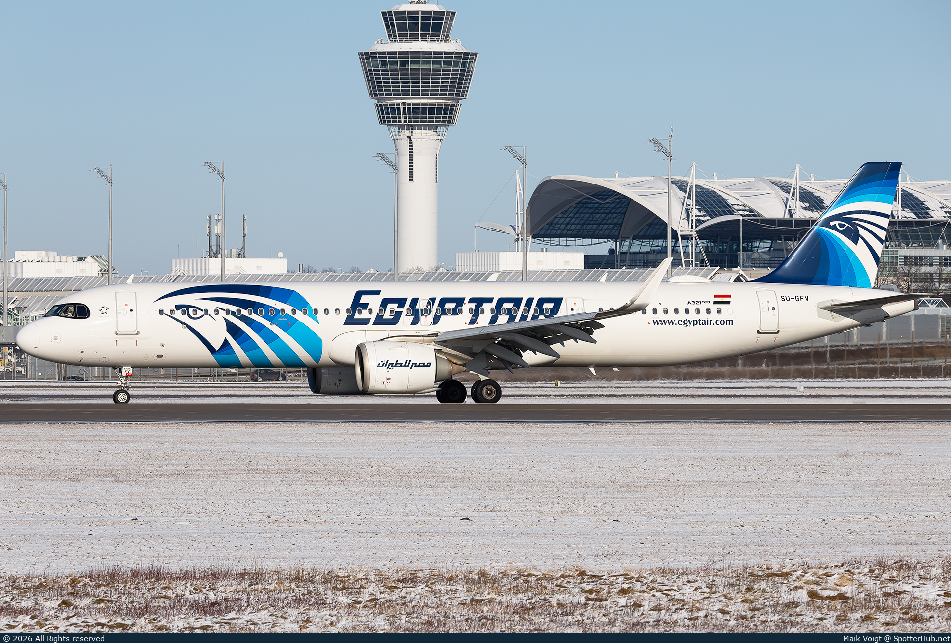 Photo of SU-GFV - Airbus A321-251NX operated by Egyptair