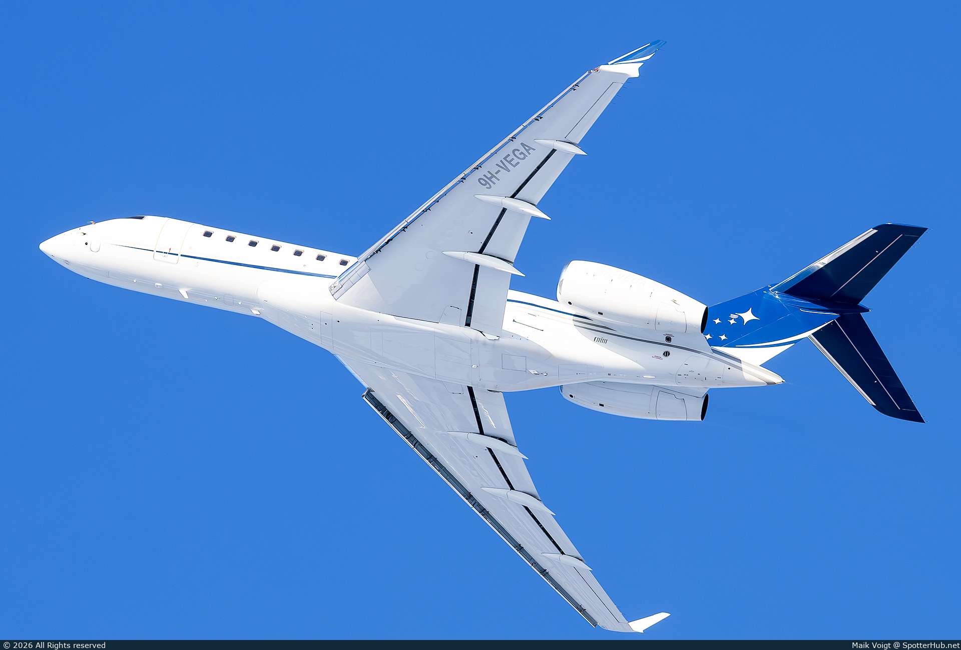 Photo of 9H-VEGA - Bombardier Global 6000 operated by Hyperion Aviation