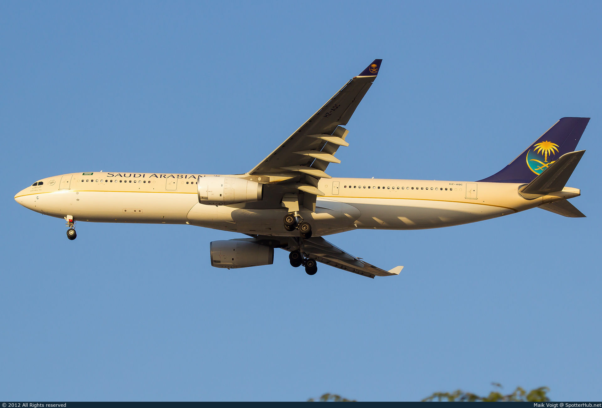 Photo of HZ-AQC - Airbus A330-343 operated by Saudi Arabian Airlines