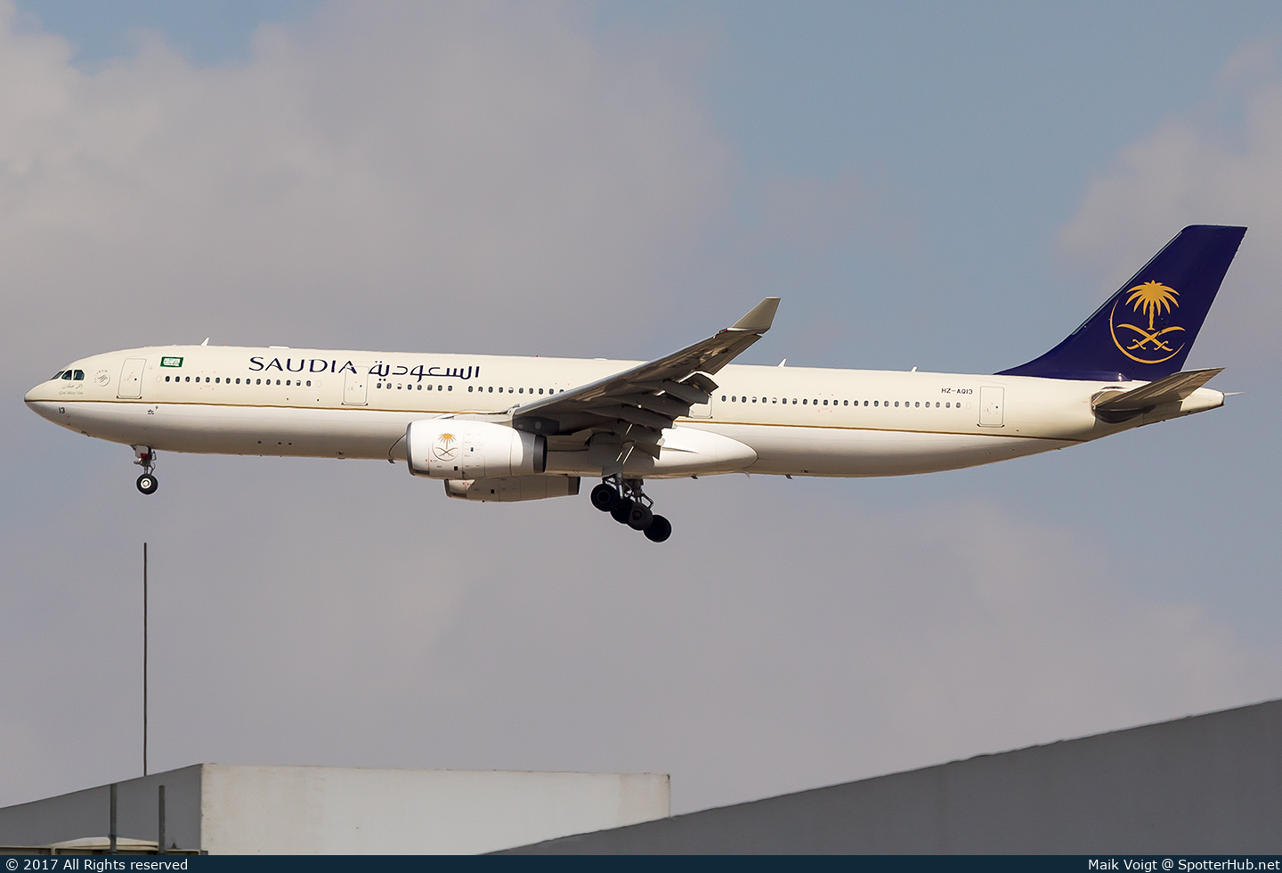 Photo of HZ-AQ13 - Airbus A330-343 operated by Saudia