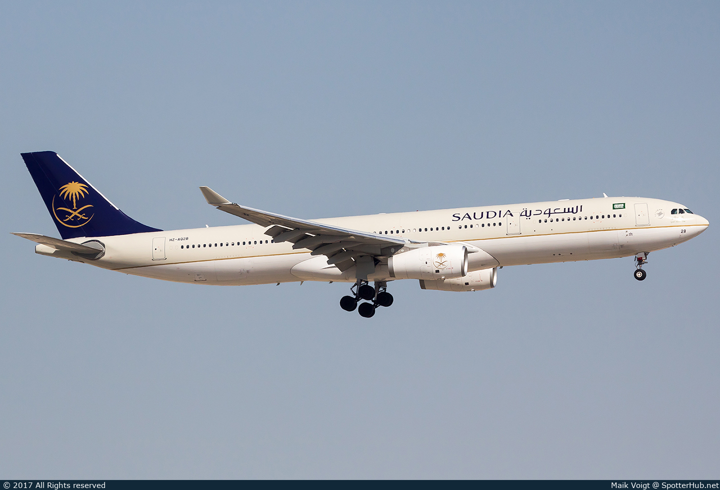 Photo of HZ-AQ28 - Airbus A330-343 operated by Saudia