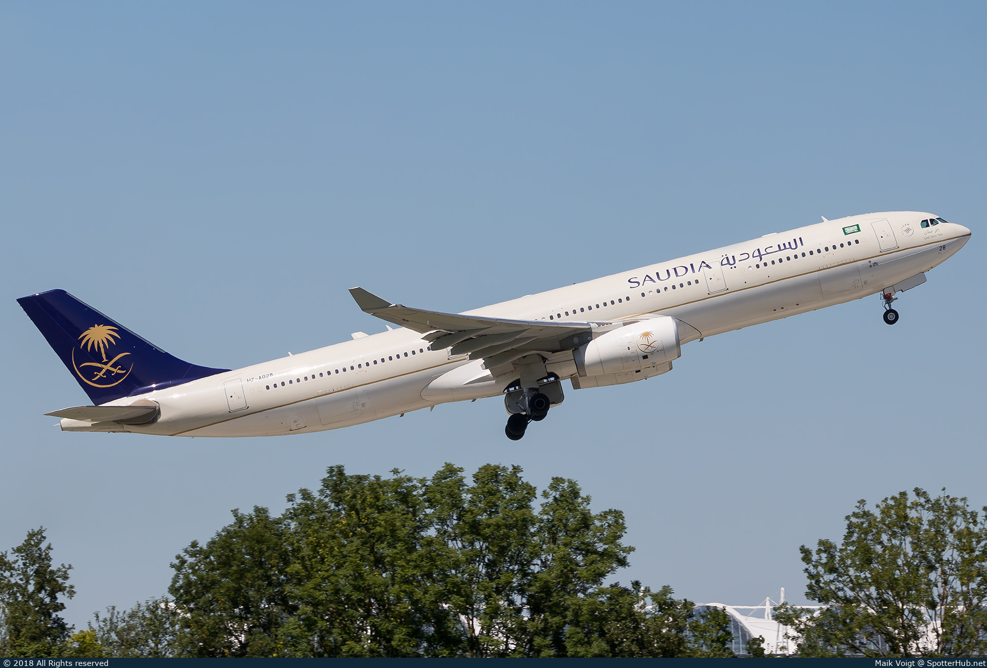 Photo of HZ-AQ28 - Airbus A330-343 operated by Saudia