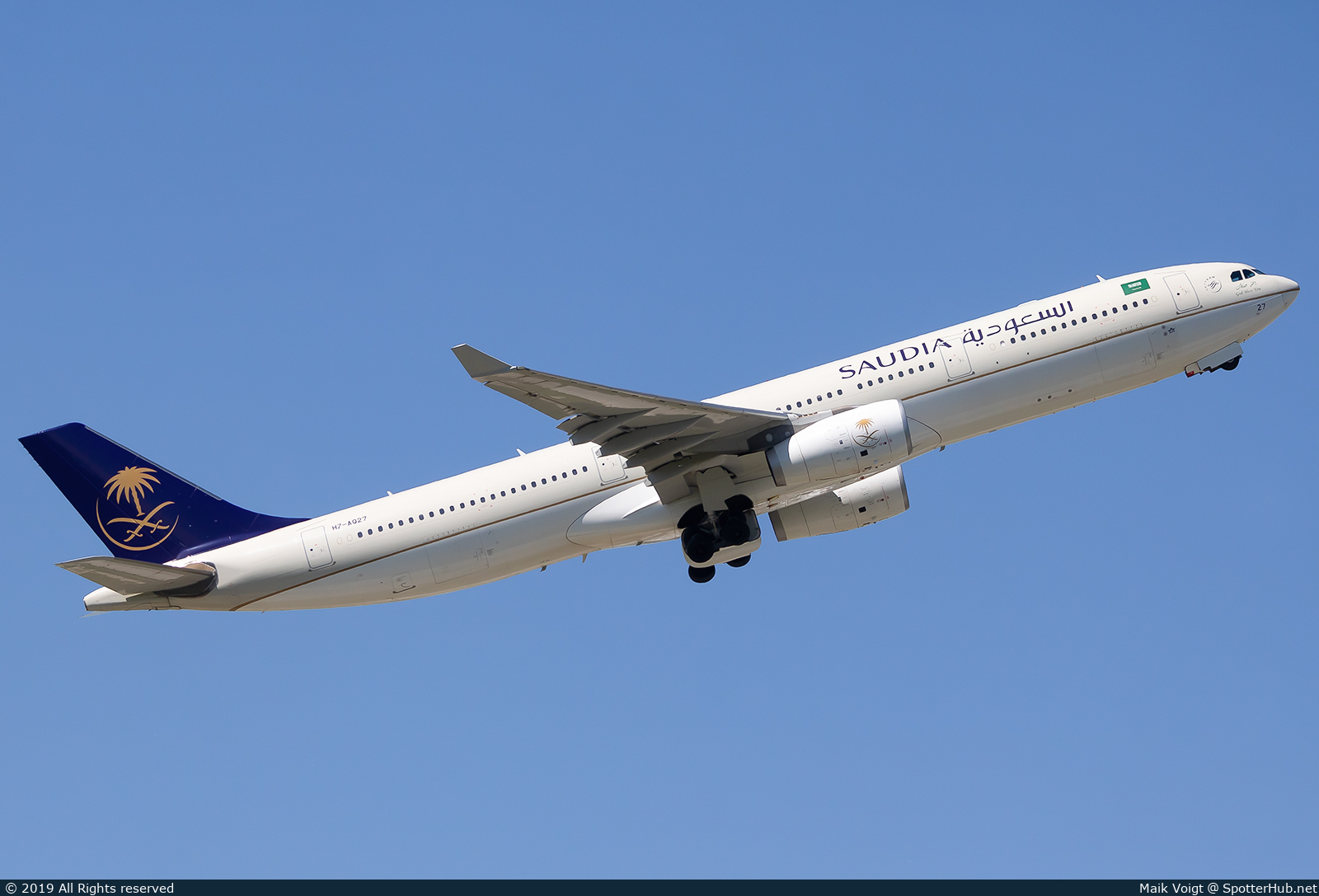 Photo of HZ-AQ27 - Airbus A330-343 operated by Saudia