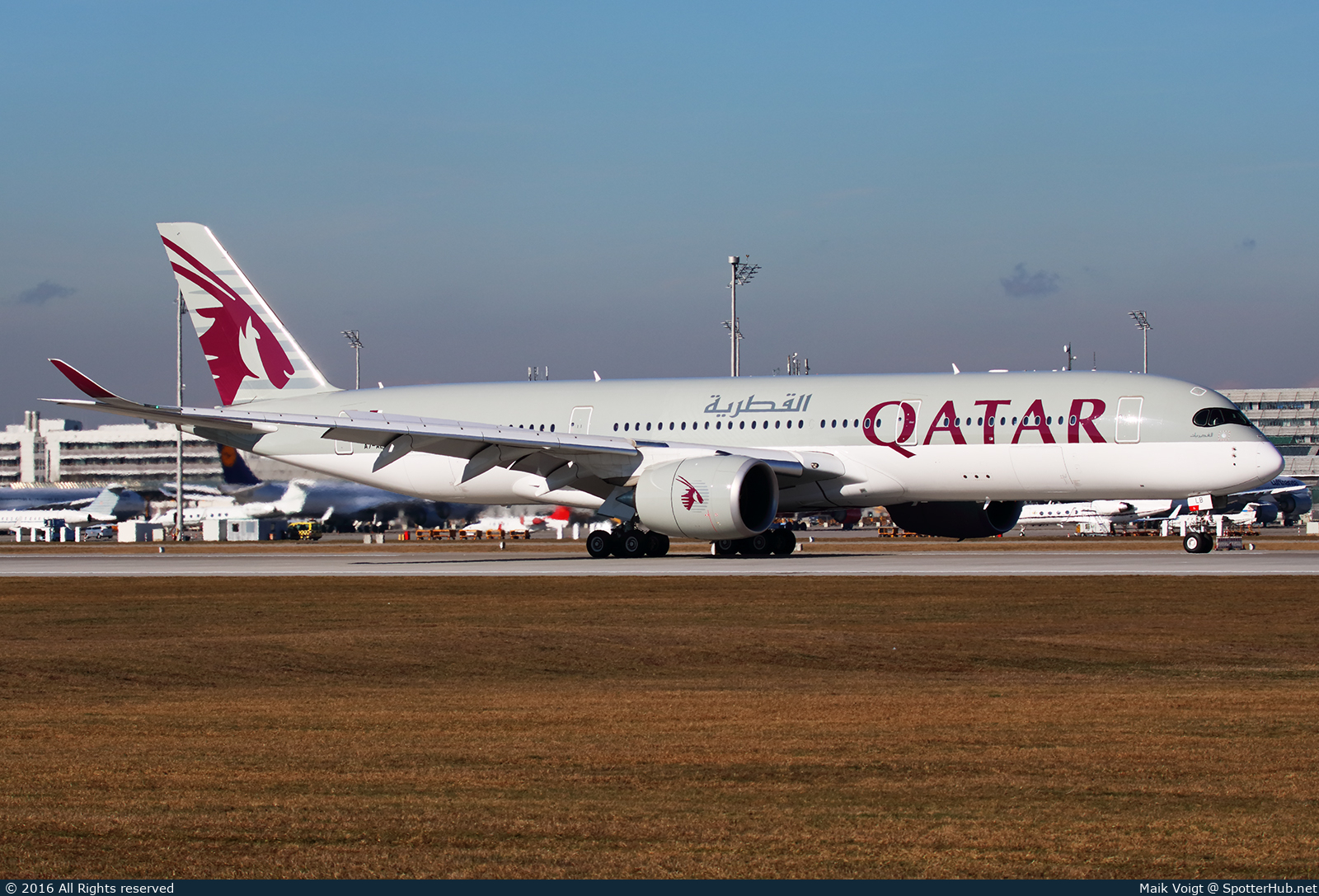 Photo of A7-ALB - Airbus A350-941 operated by Qatar Airways