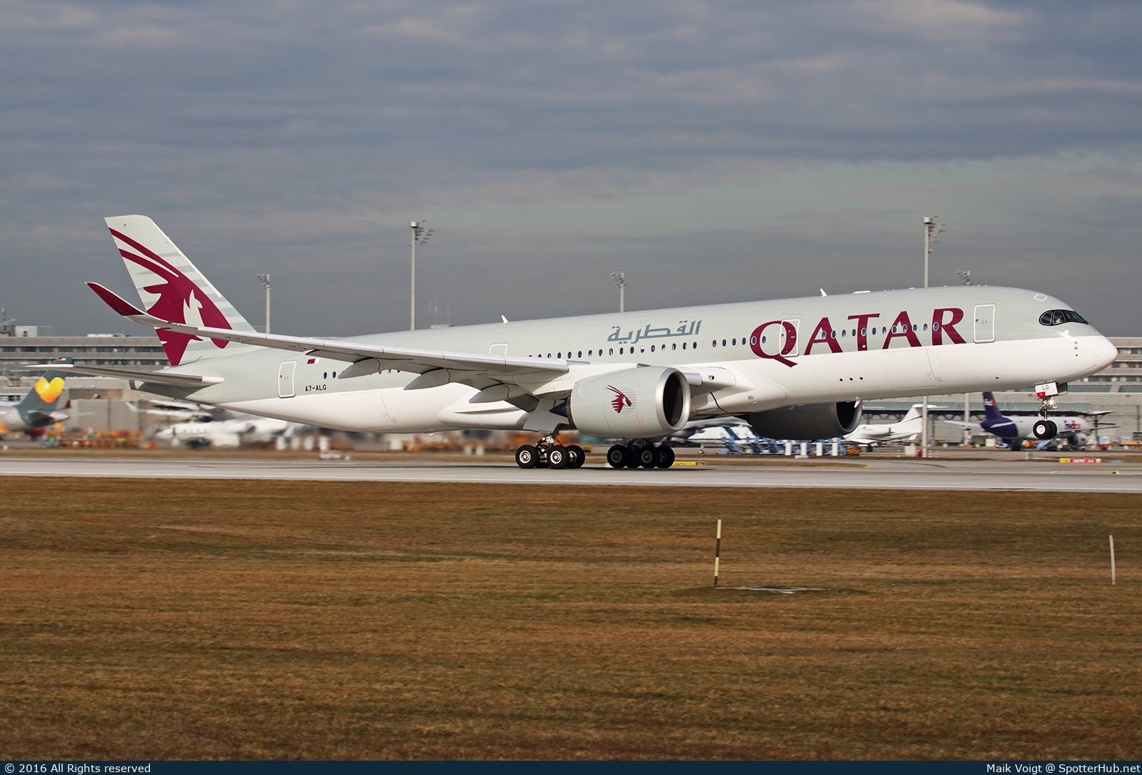 Photo of A7-ALG - Airbus A350-941 operated by Qatar Airways