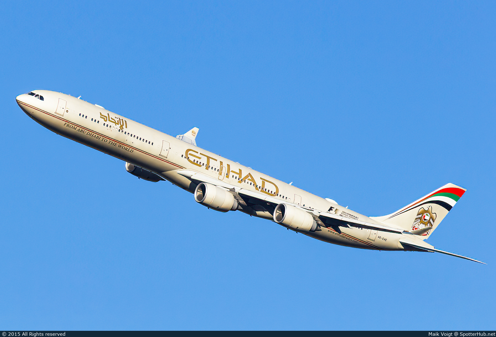 Photo of A6-EHE - Airbus A340-642 operated by Etihad Airways