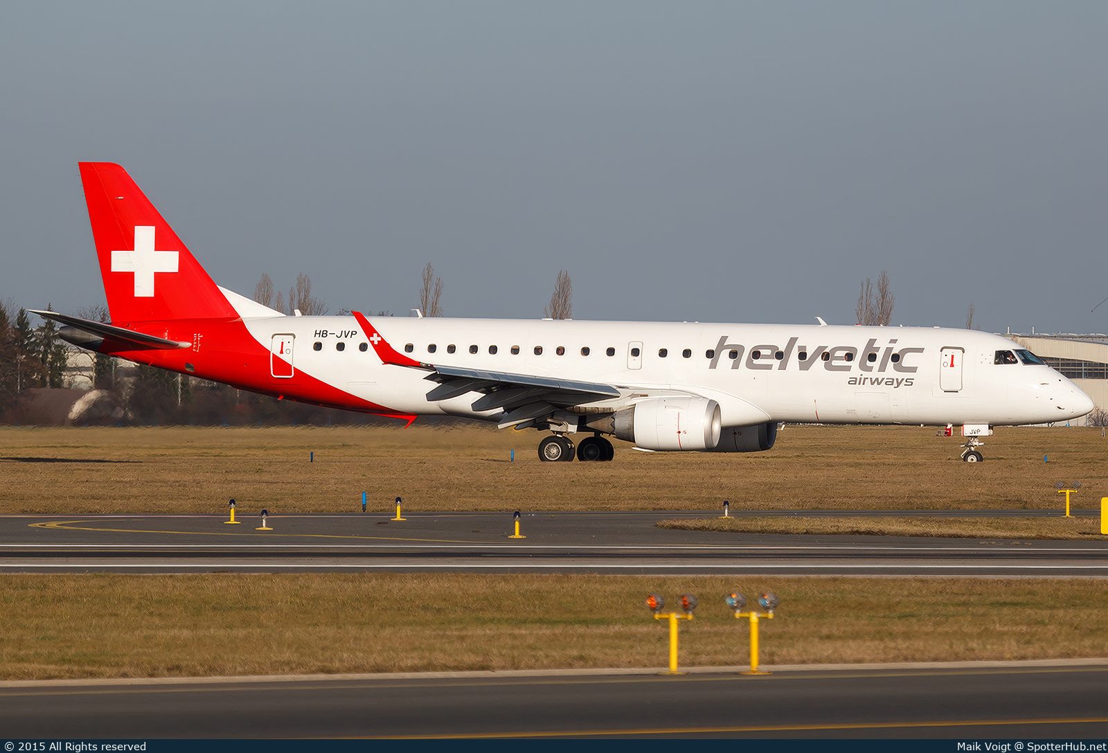 Photo of HB-JVP - Embraer ERJ-190LR operated by Helvetic Airways
