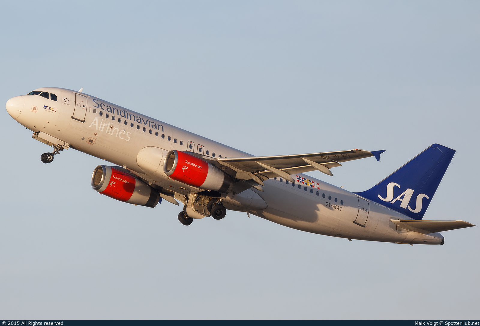 Photo of OY-KAT - Airbus A320-232 operated by SAS Scandinavian Airlines