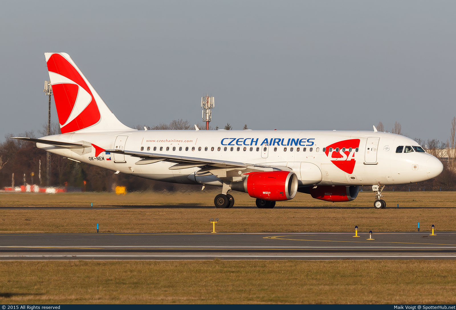 Photo of OK-NEM - Airbus A319-112 operated by CSA Czech Airlines
