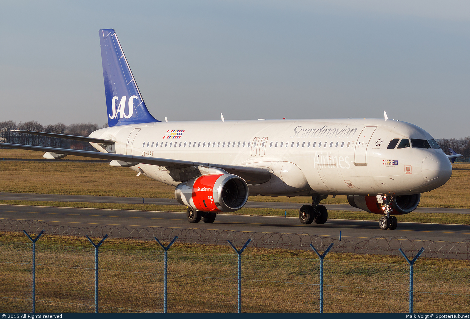 Photo of OY-KAT - Airbus A320-232 operated by SAS Scandinavian Airlines