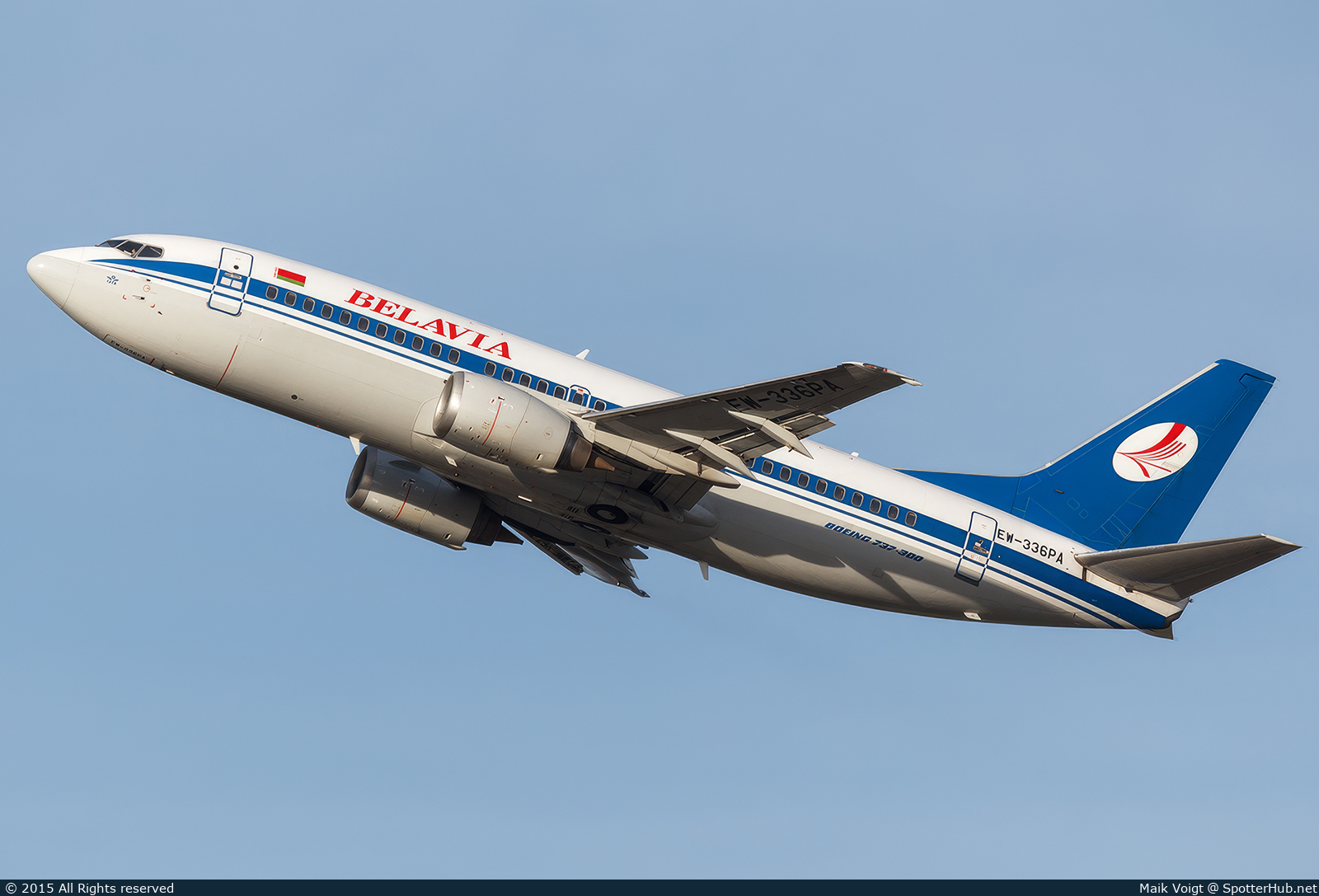 Photo of EW-336PA - Boeing 737-3Q8 operated by Belavia