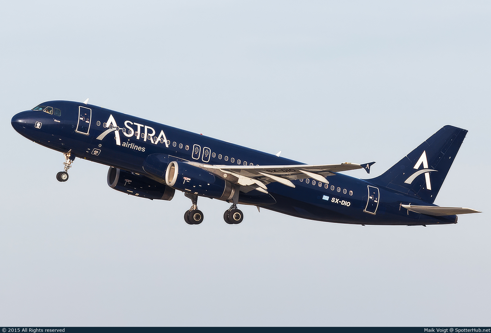 Photo of SX-DIO - Airbus A320-232 operated by Astra Airlines