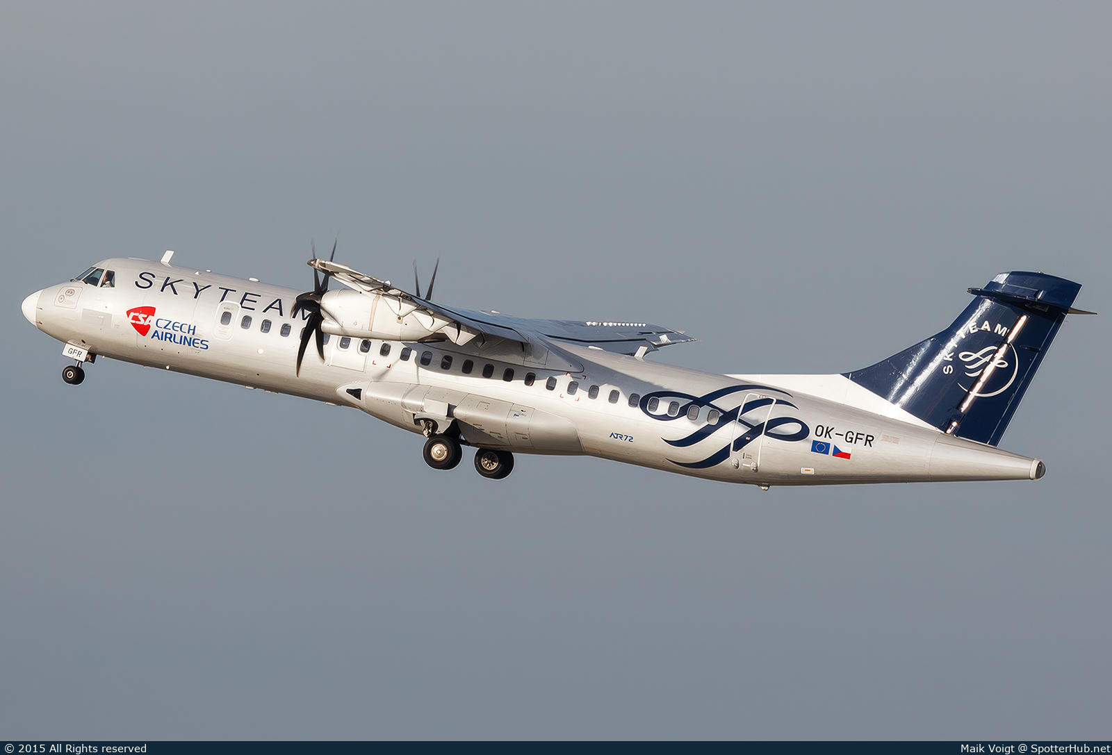 Photo of OK-GFR - ATR 72-500 operated by CSA Czech Airlines