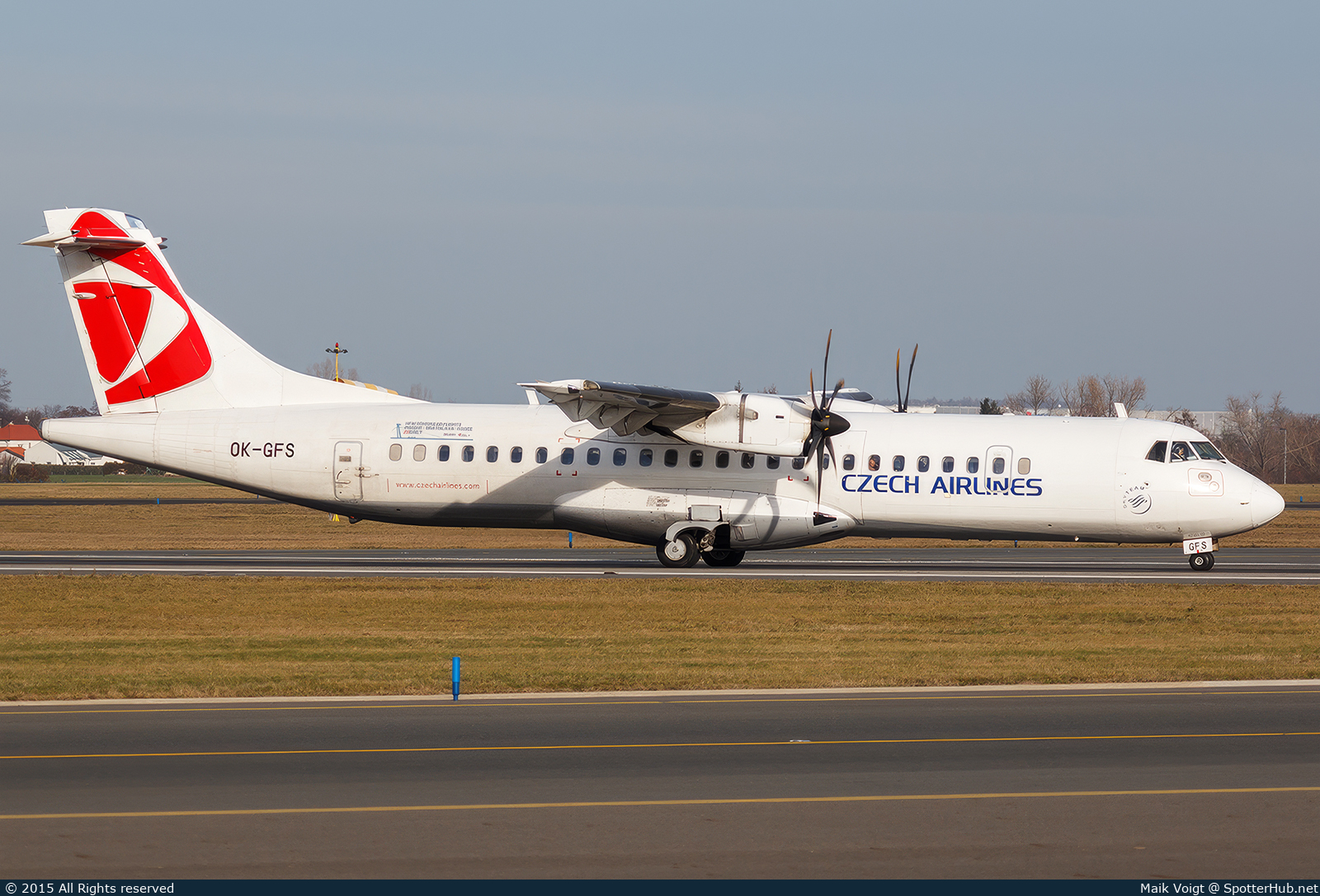 Photo of OK-GFS - ATR 72-500 operated by CSA Czech Airlines