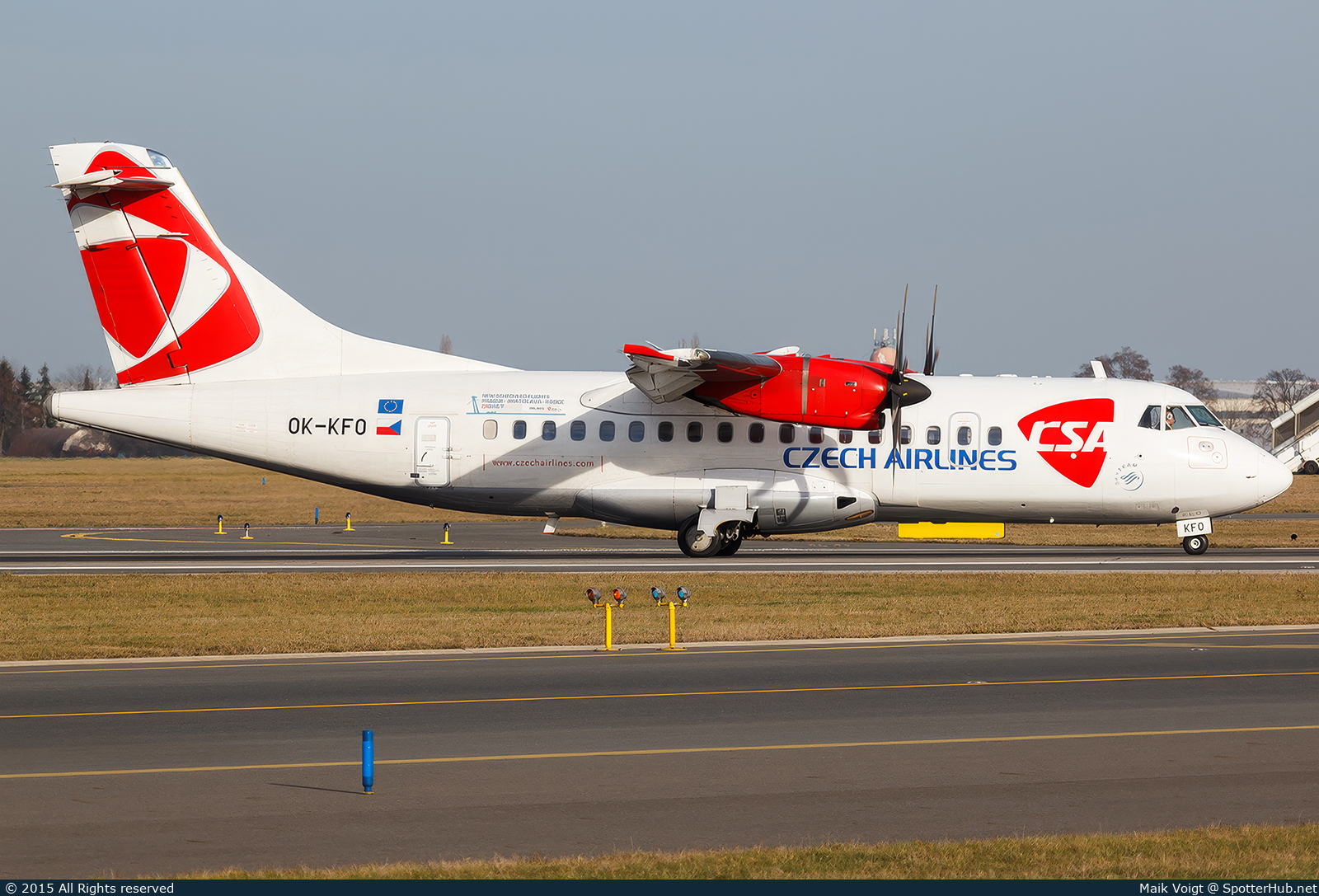 Photo of OK-KFO - ATR 42-500 operated by CSA Czech Airlines