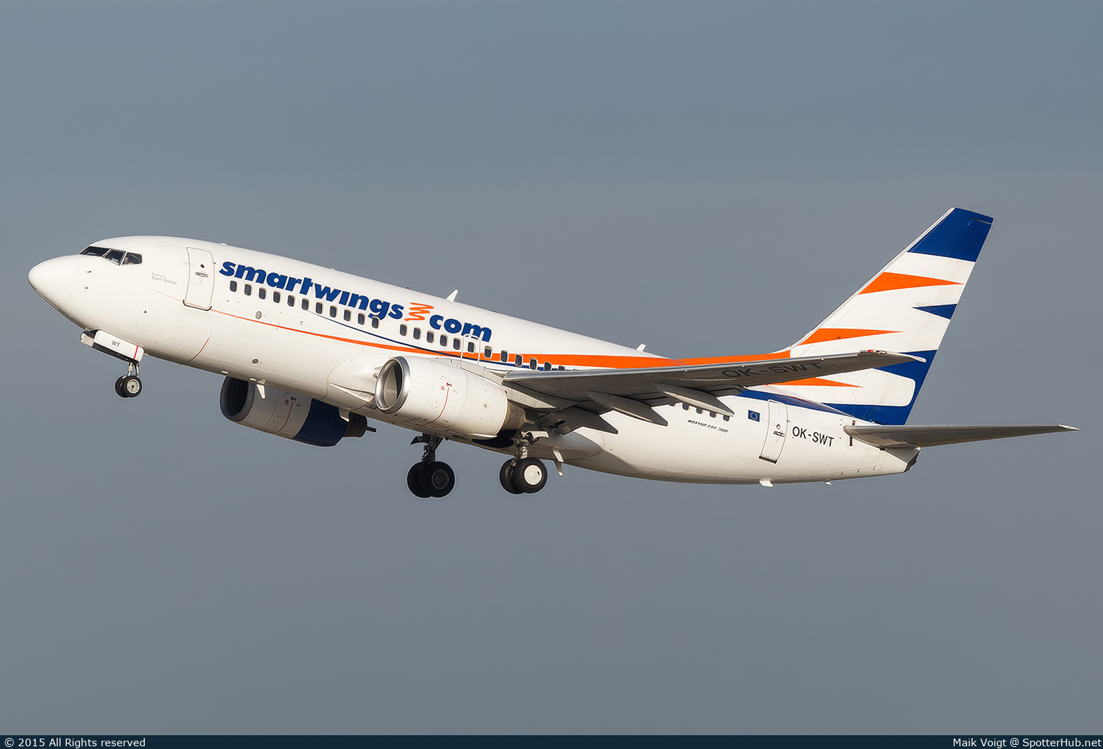 Photo of OK-SWT - Boeing 737-7Q8 operated by SmartWings
