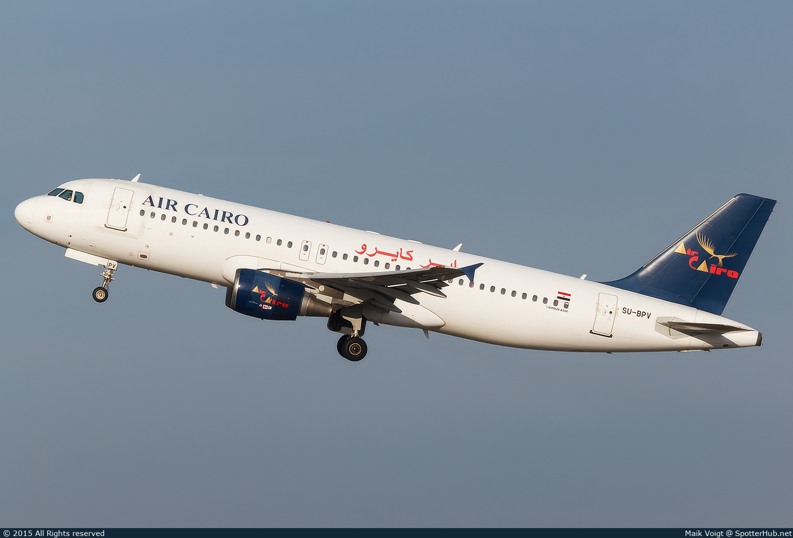 Photo of SU-BPV - Airbus A320-214 operated by Air Cairo