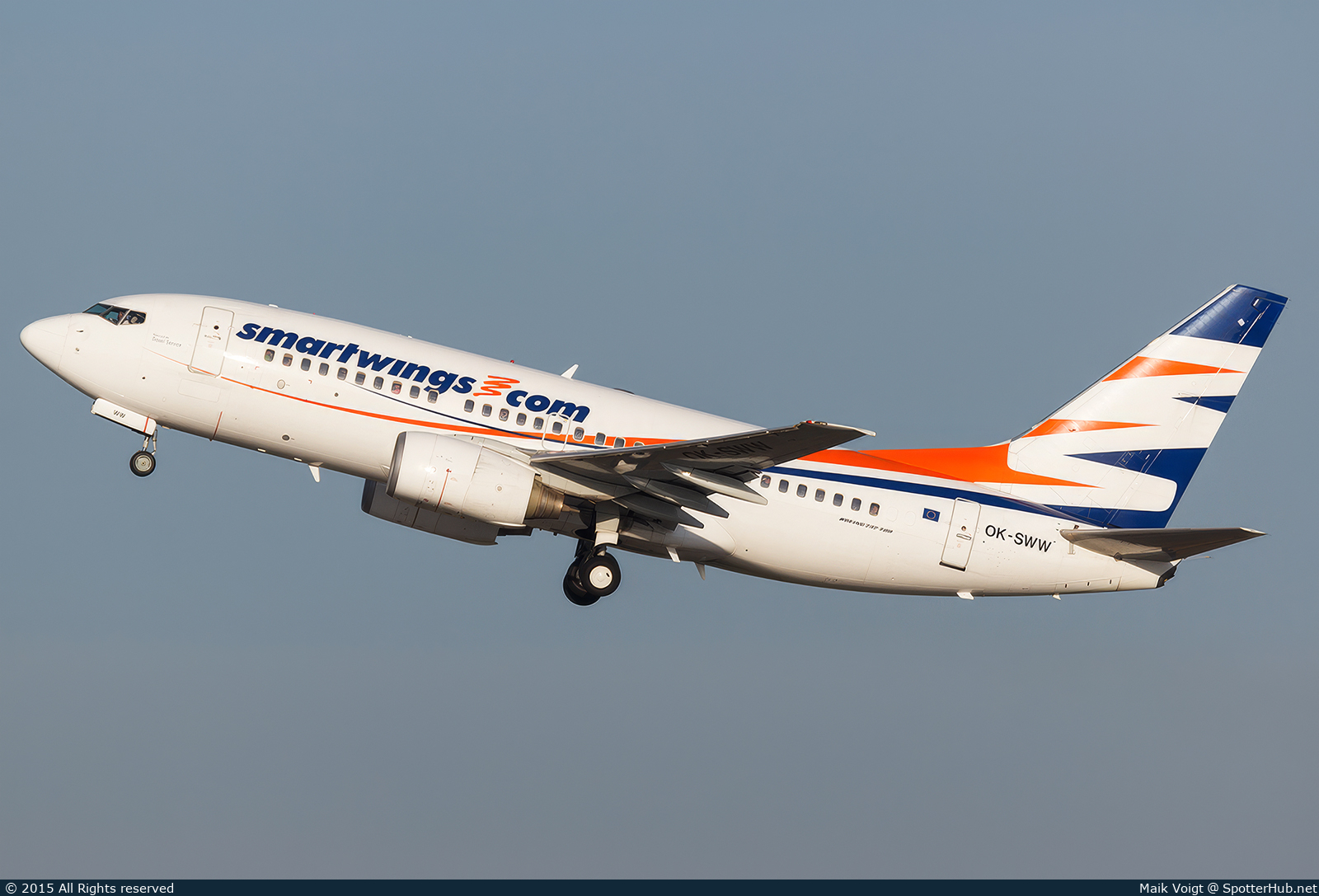 Photo of OK-SWW - Boeing 737-7Q8 operated by SmartWings