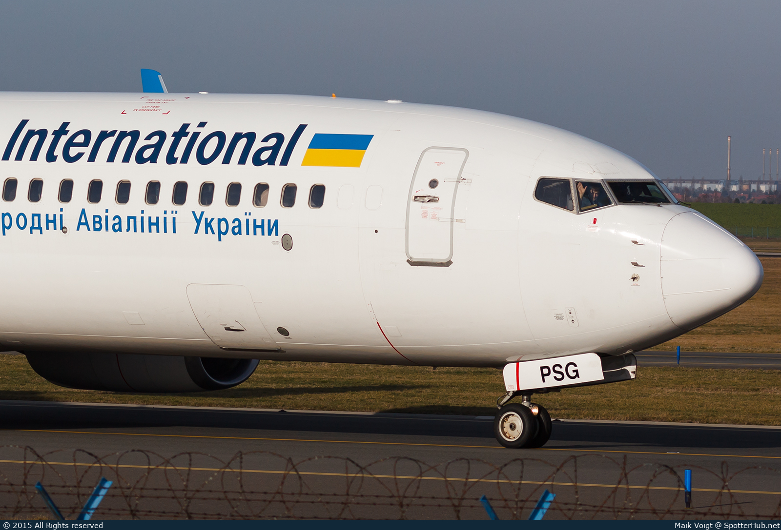 Photo of UR-PSG - Boeing 737-85R operated by Ukraine International Airlines